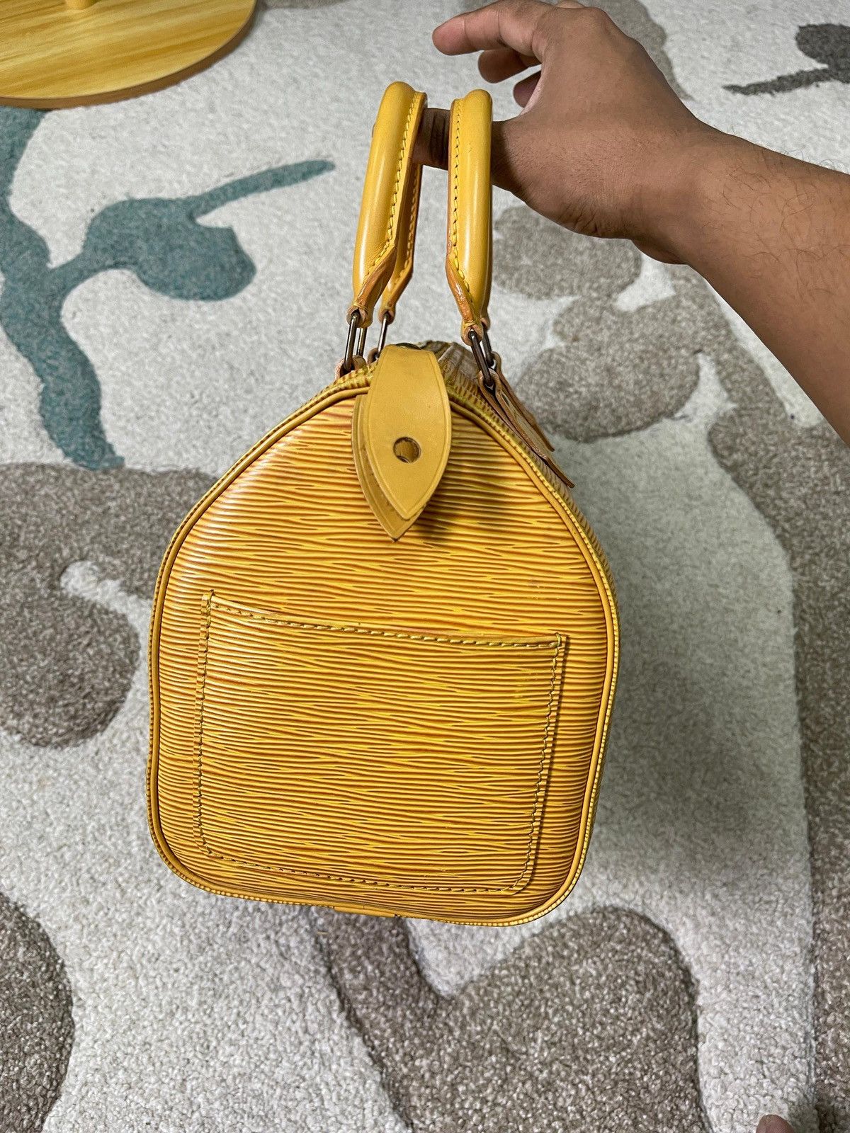 Louis Vuitton Louis vuitton speedy 25 yellow epi leather Size ONE SIZE - 3 Thumbnail