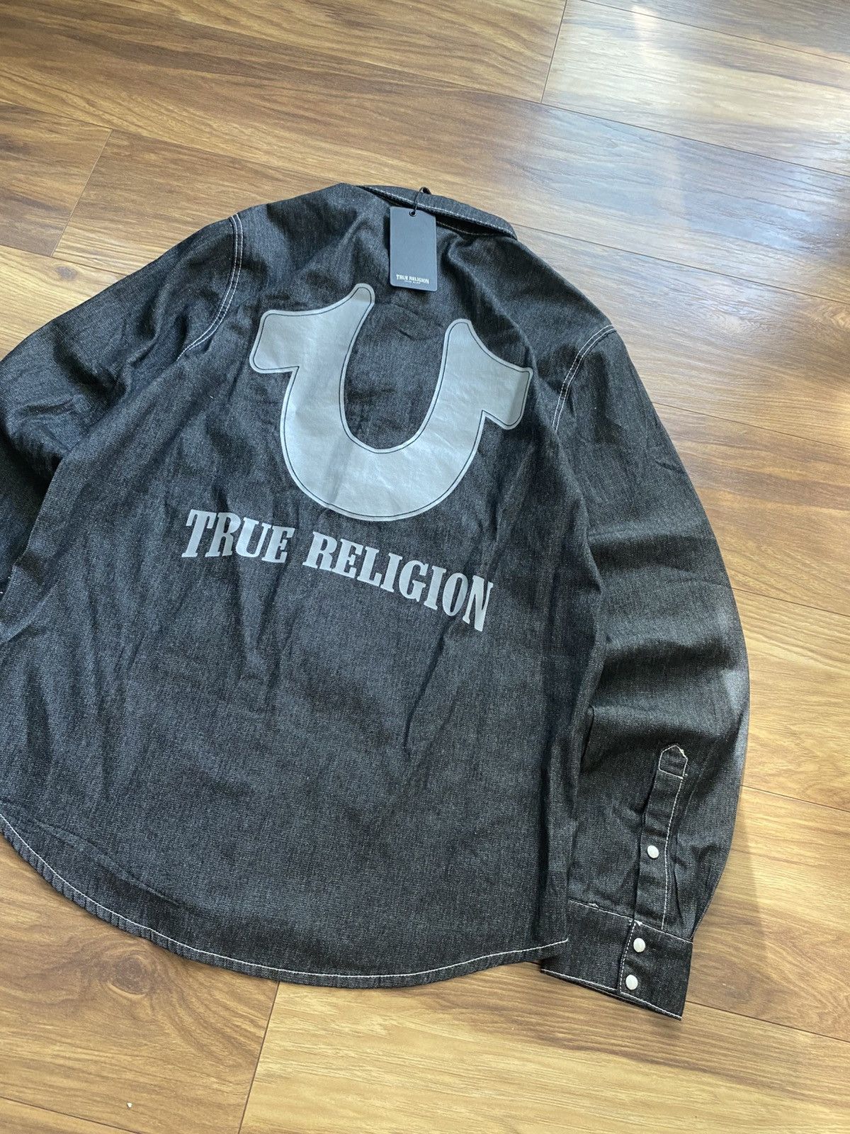 True Religion New True Religion Overshirt Jacket Denim Size US L / EU 52-54 / 3 - 4 Thumbnail