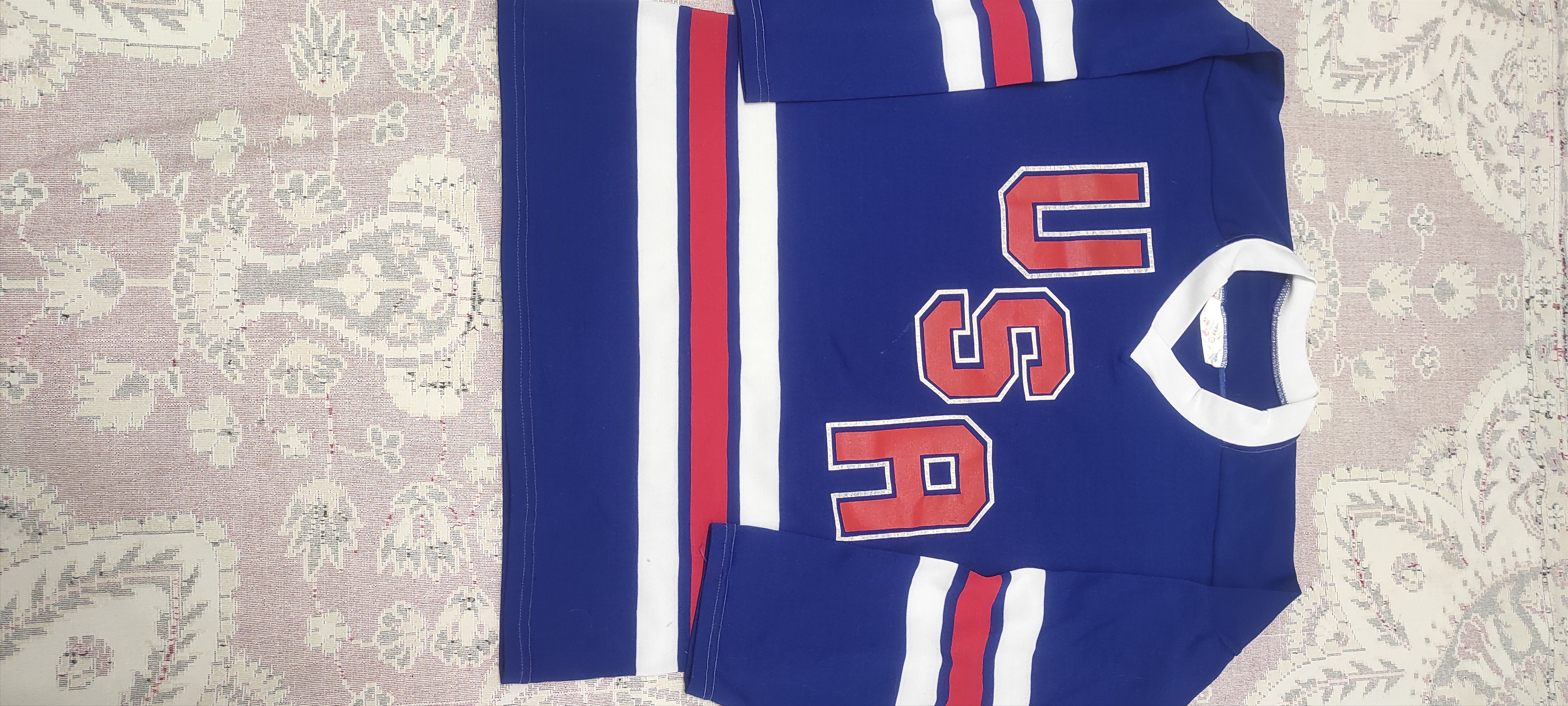 USA Hockey vintage Rara LS NHL Jersey