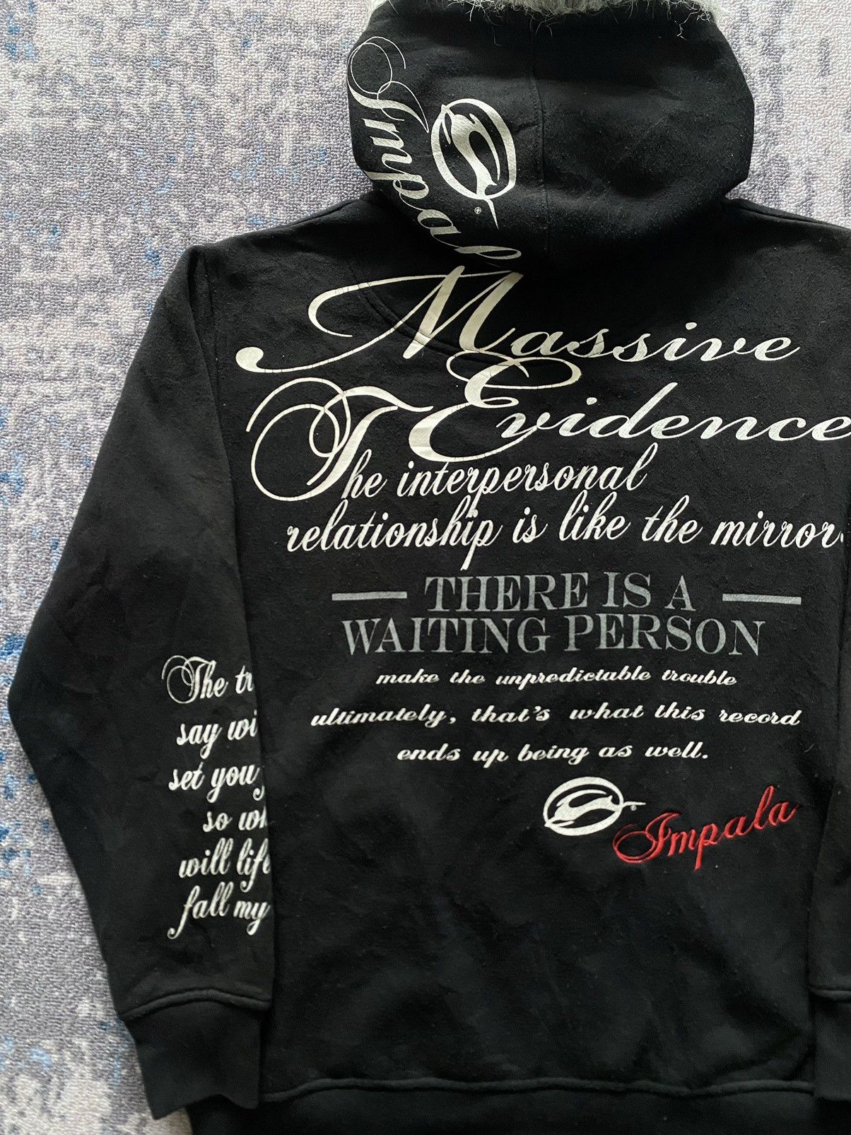 If Six Was Nine Imapala poem fur hoodie ifsix vkei style Size US L / EU 52-54 / 3 - 3 Thumbnail