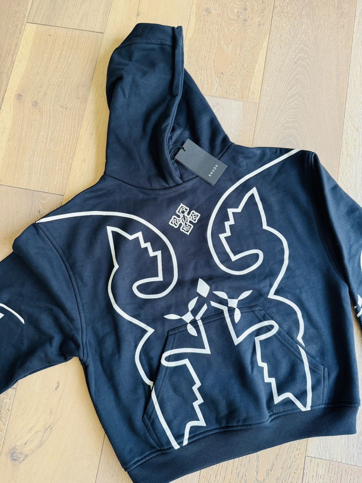 Rhude Rhude Western Logo Hoodie XS Size US XS / EU 42 / 0 - 2 Thumbnail