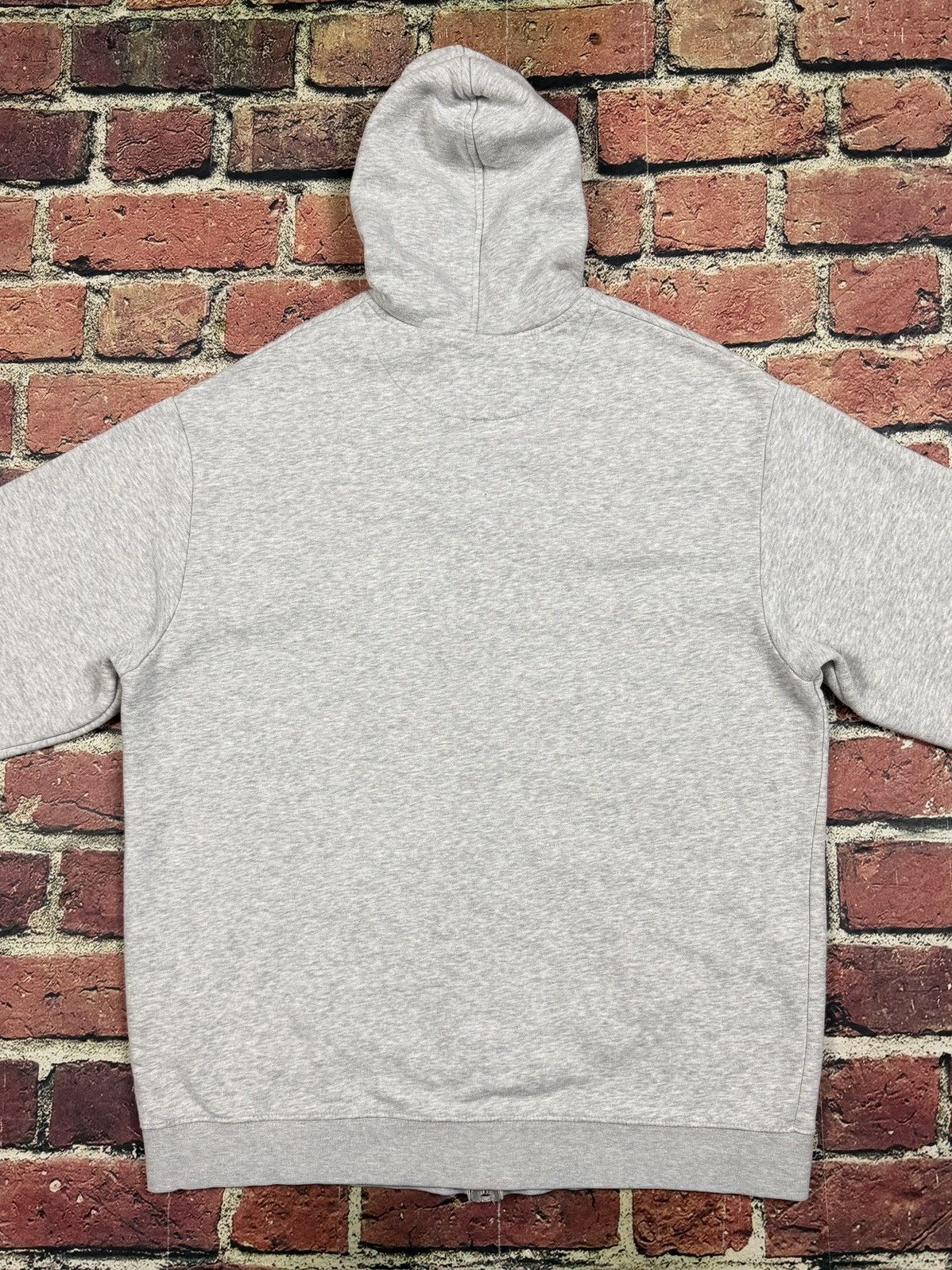 Nike Vintage Y2K Nike Air Embroidered Center Logo Full Zip Hoodie Size US XXL / EU 58 / 5 - 5 Thumbnail