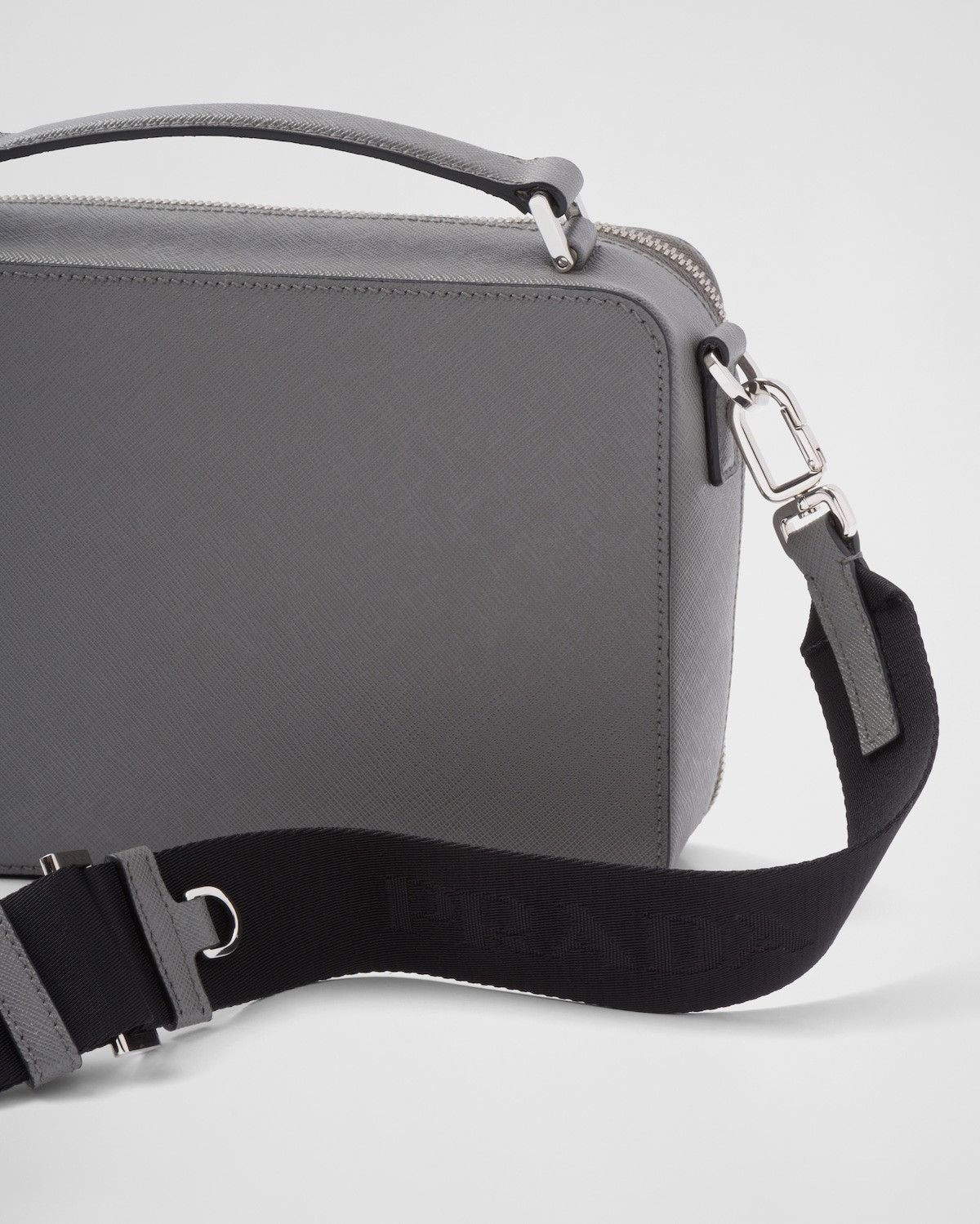 Prada o1bcso1str1025 Size: OS / Saffiano Shoulder Bag in Grey Size ONE SIZE - 5 Thumbnail
