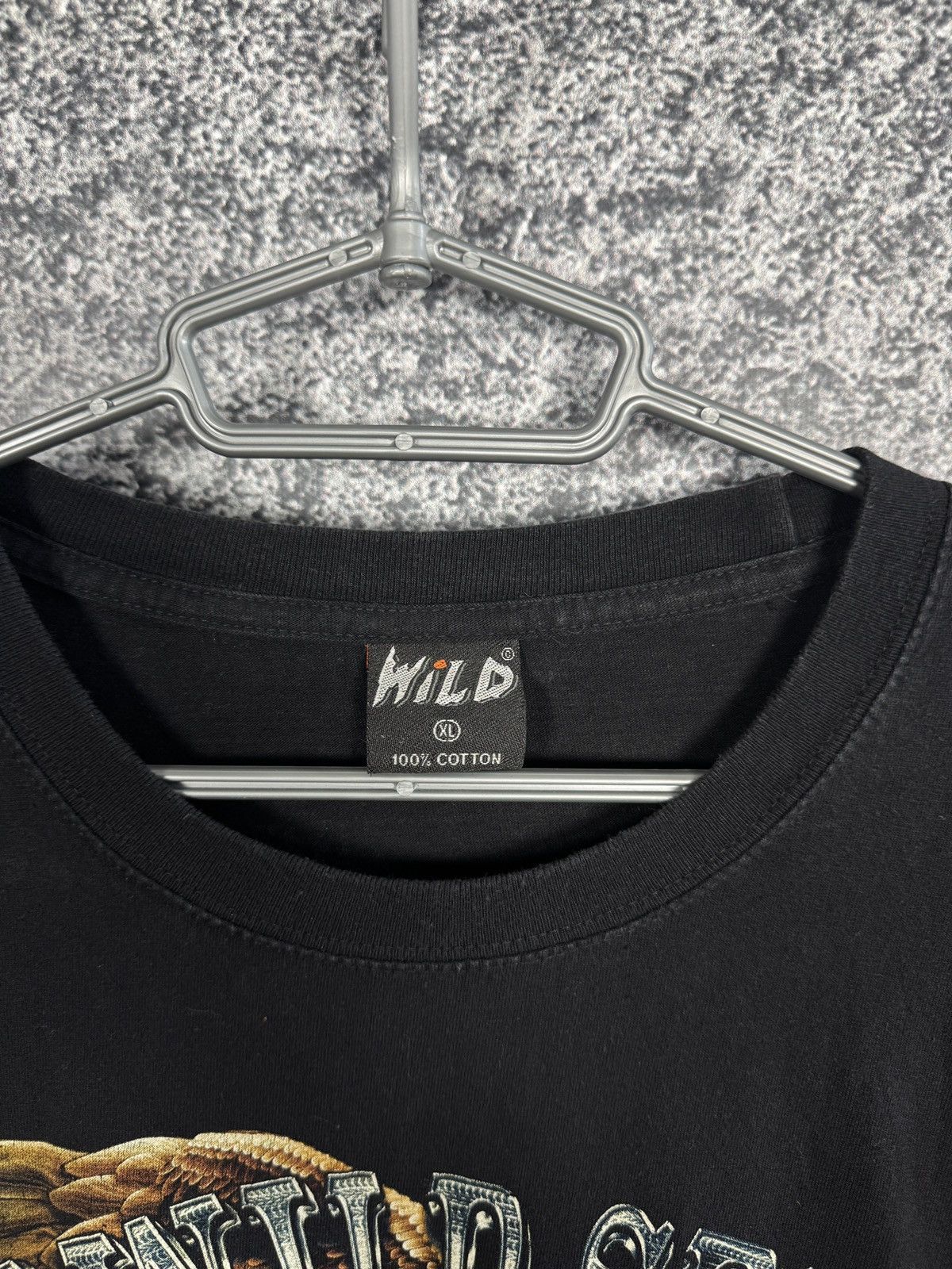 Vintage Men’s The Wild Spirit Vintage Motorcycle Eagle Logo Size XL Size US XL / EU 56 / 4 - 8 Thumbnail