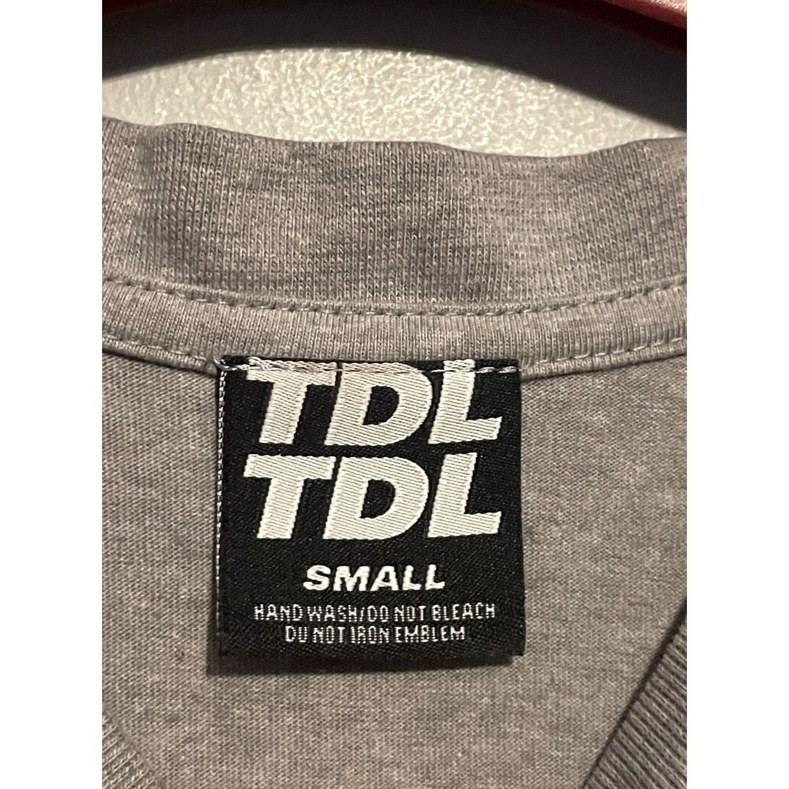 Vintage Bailey Apparel Fresh Prince Bear The Dirt Label Grey T-Shirt TDL Size S Unisex Adults Cotton Blend Logo Short Sleeve Round Neck Vintage No Size US S / EU 44-46 / 1 - 4 Thumbnail