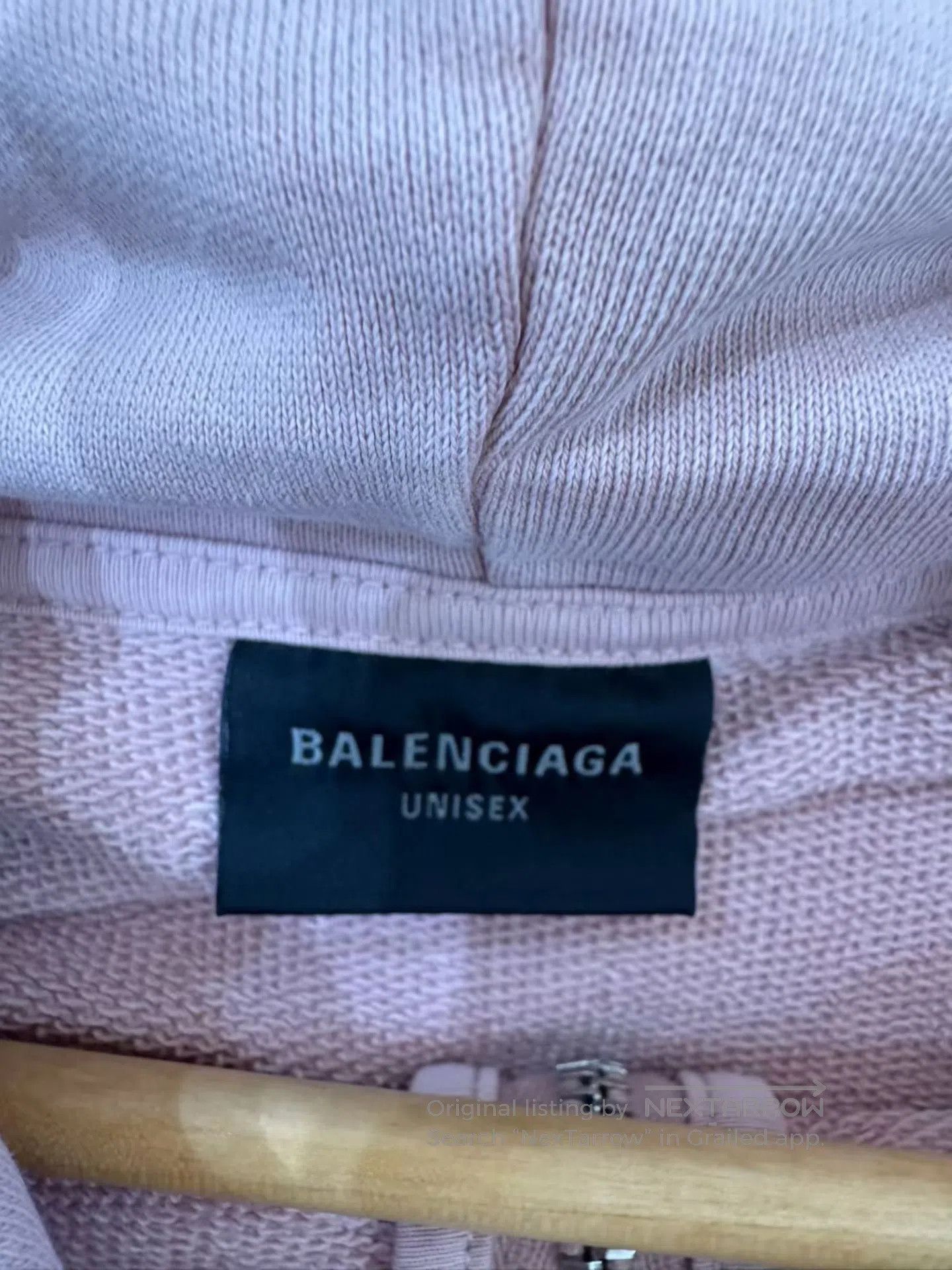 Balenciaga Balenciaga Zip-up hoodie with front and back letter logo| Size M / US 6-8 / IT 42-44 - 4 Thumbnail