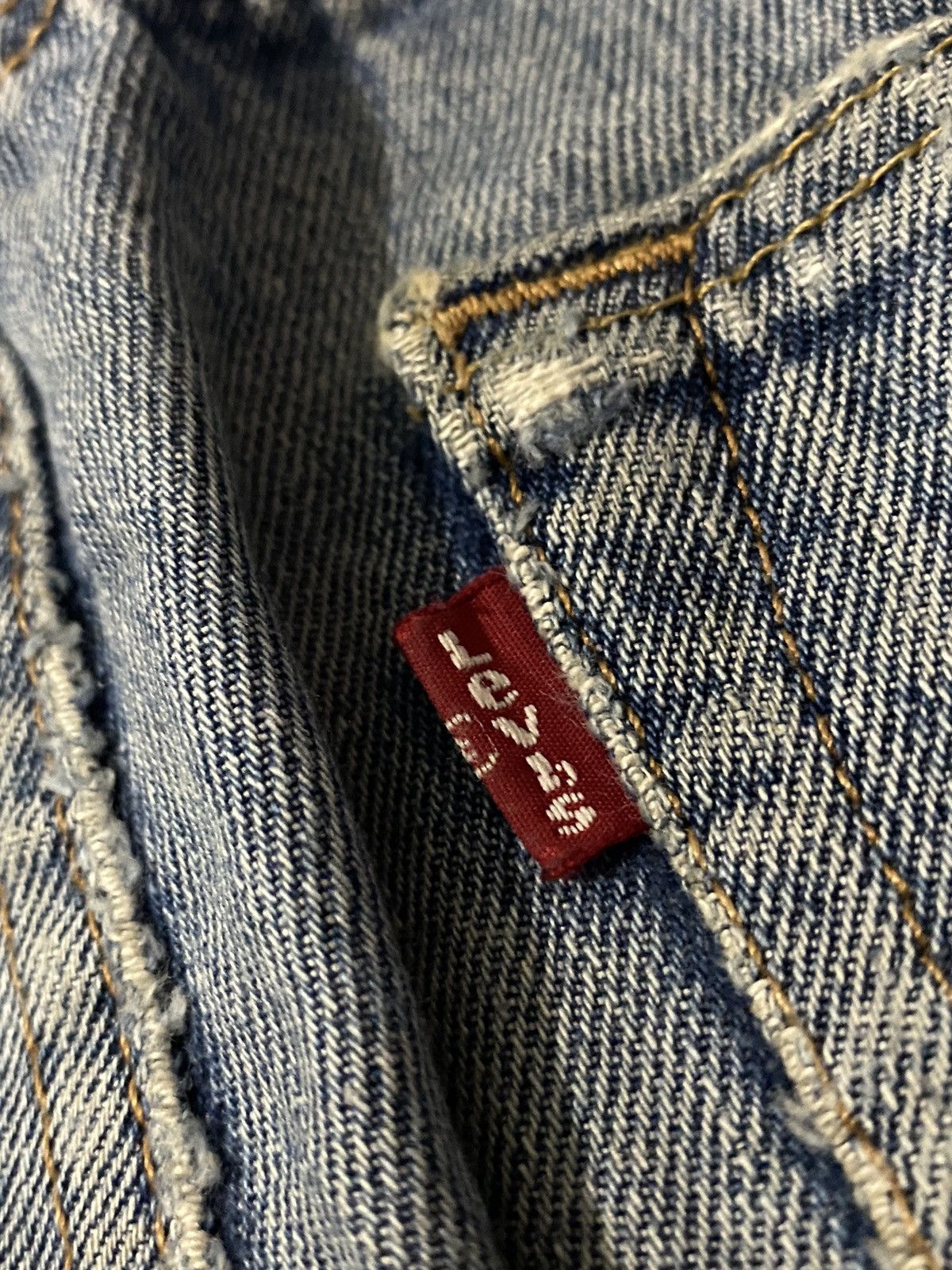 Japanese Brand × Levi's Vintage Levis Strauss Japan 501 Button 4996 Distressed h' Size US 29 - 11 Thumbnail