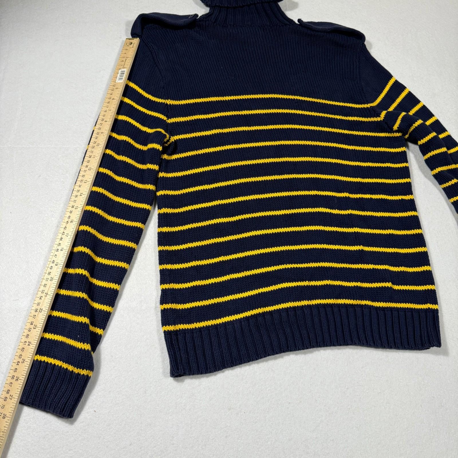 Polo Ralph Lauren Vintage 90s Polo Ralph LaurenEpaulets Sweater Size L Size US L / EU 52-54 / 3 - 11 Thumbnail