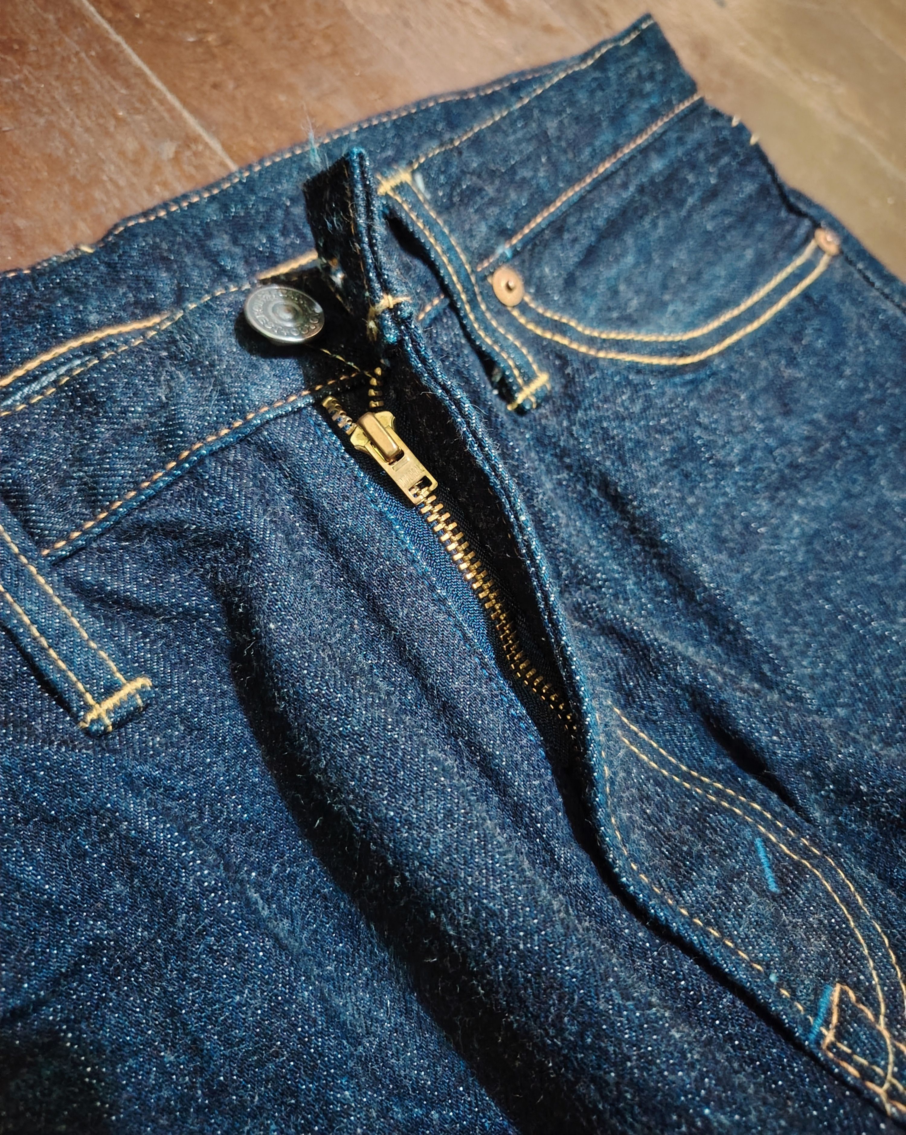 The Flat Head THE FLAT HEAD - 3007Z - Flared Denim Jeans Size US 32 / EU 48 - 5 Thumbnail