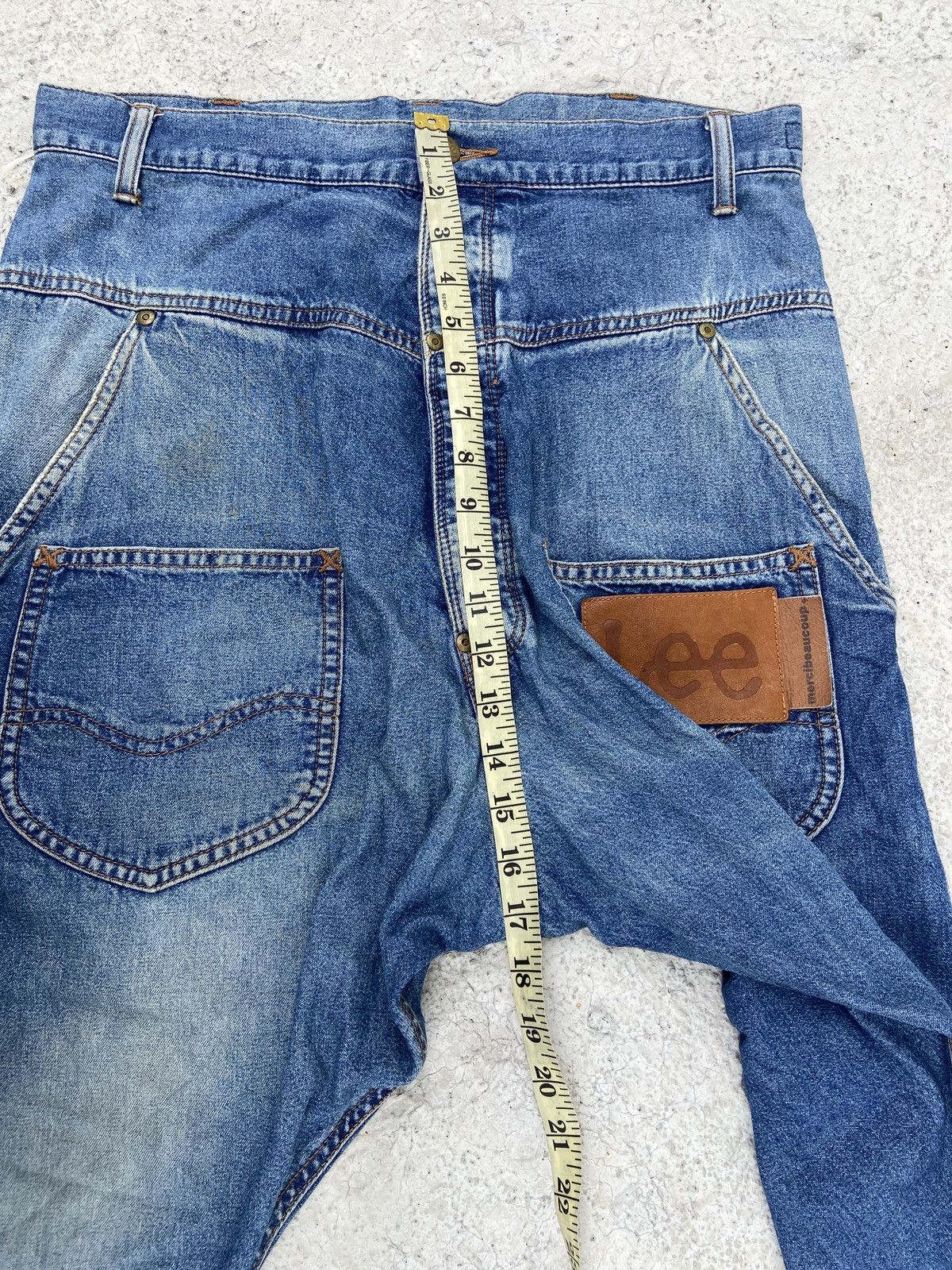 Japanese Brand × Lee × mercibeaucoup Crazy Design Lee X Mercibeaucoup Denim Size US 34 / EU 50 - 7 Thumbnail