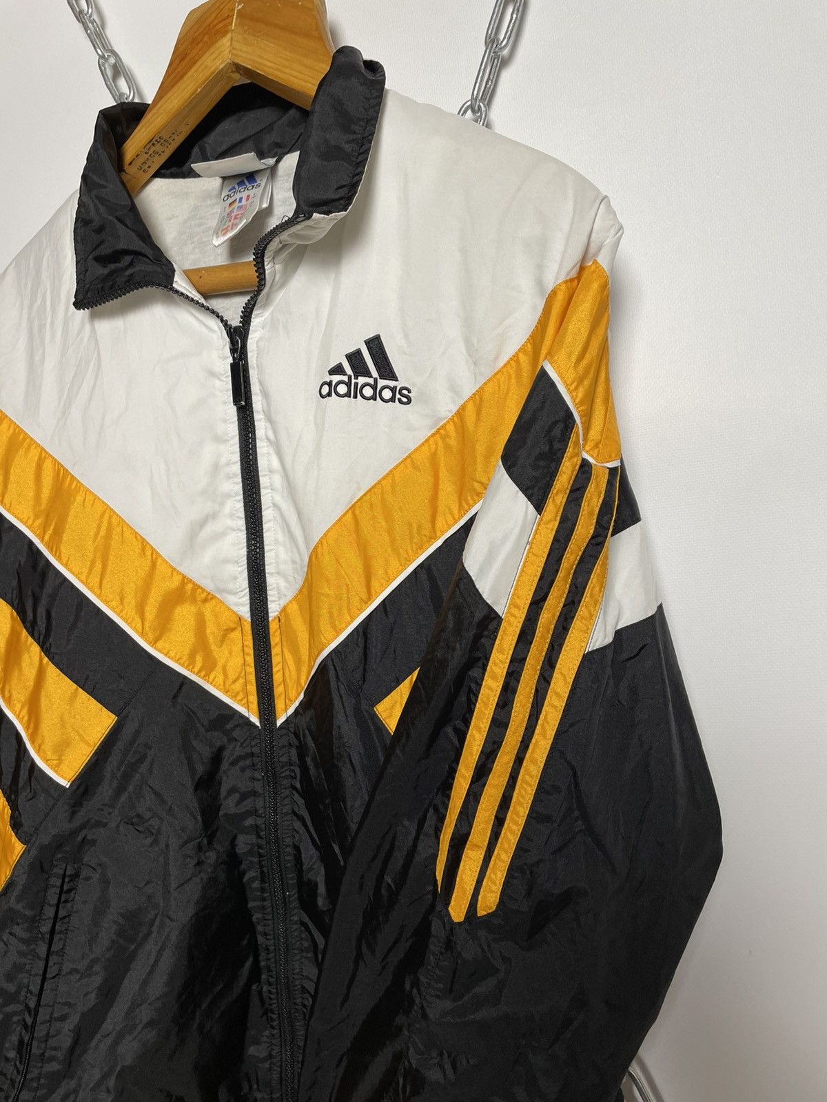 Adidas Vintage 90s Adidas track jacket Size US M / EU 48-50 / 2 - 4 Thumbnail