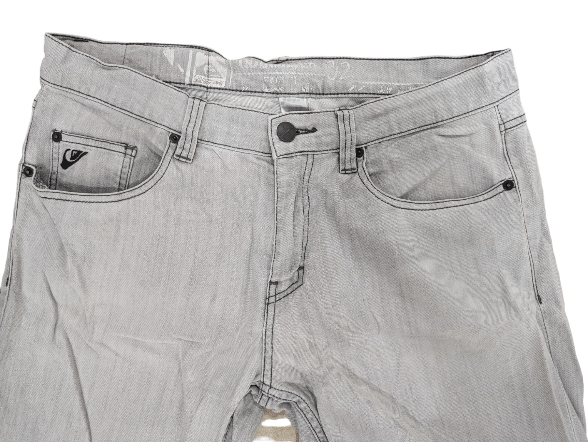 Quiksilver DISTRESSED QUIKSILVER JEANS DENIM Size US 32 / EU 48 - 3 Thumbnail