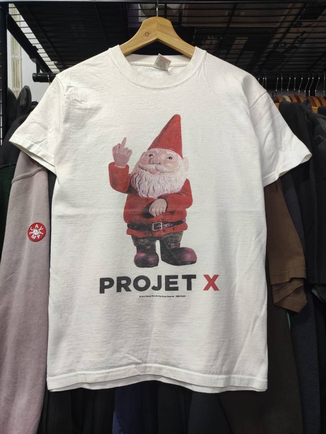 Warner Bros Project X " Gnome Fucker " Movie Promo T-Shirt Size US M / EU 48-50 / 2 - 2 Thumbnail