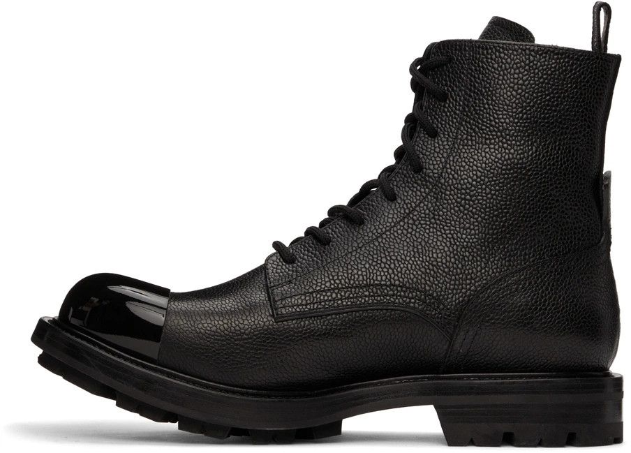 Alexander McQueen o1y1024 Ankle Boots in Black Size US 8 / EU 41 - 4 Thumbnail