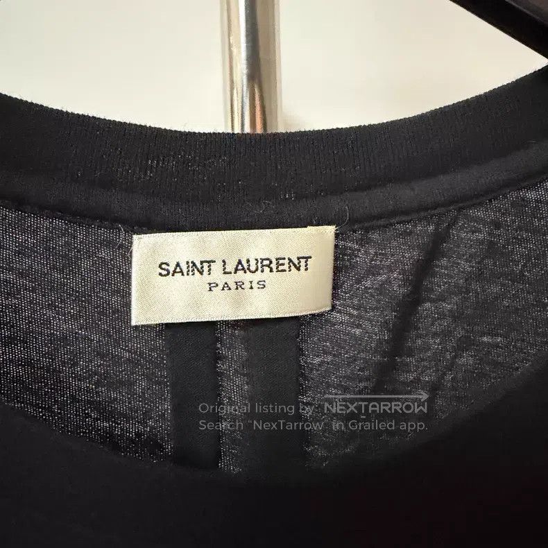 Saint Laurent Paris Saint Laurent Paris Black Five-Pointed Star Short Sleeve i Size US S / EU 44-46 / 1 - 2 Thumbnail