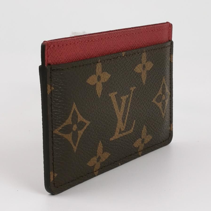 Louis Vuitton Louis Vuitton (LV) Cowhide Colorblock Monogram Print Card H Size ONE SIZE - 1 Thumbnail