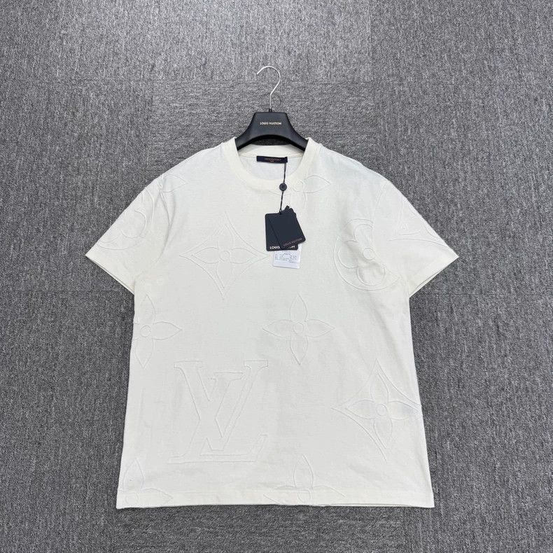 Louis Vuitton Louis Vuitton LV Embroidered Short Sleeve Size US L / EU 52-54 / 3 - 1 Thumbnail