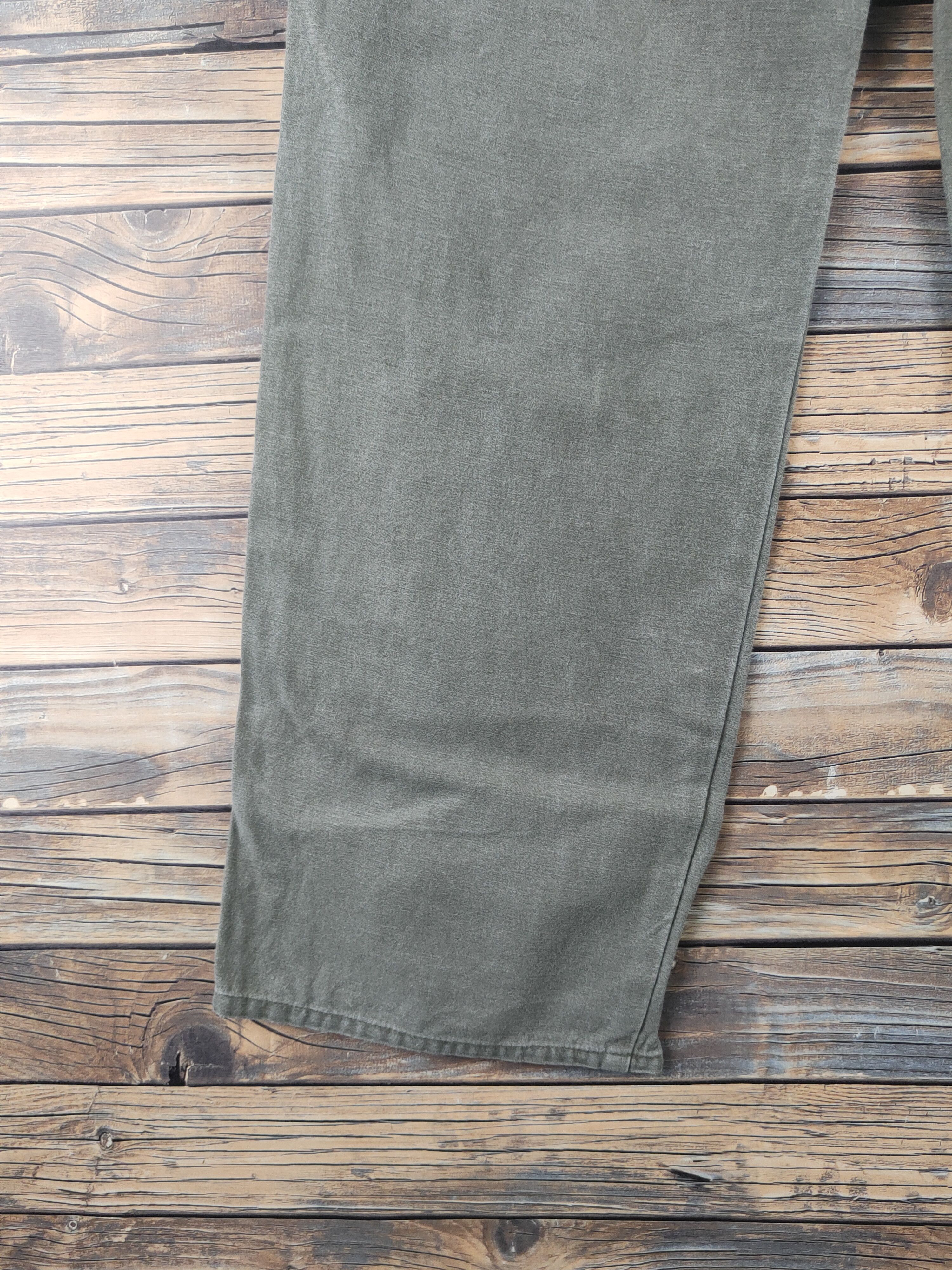 Japanese Brand DL Spurtion Army Green Multipocket Cargo Pants #1915 Size US 34 / EU 50 - 9 Thumbnail