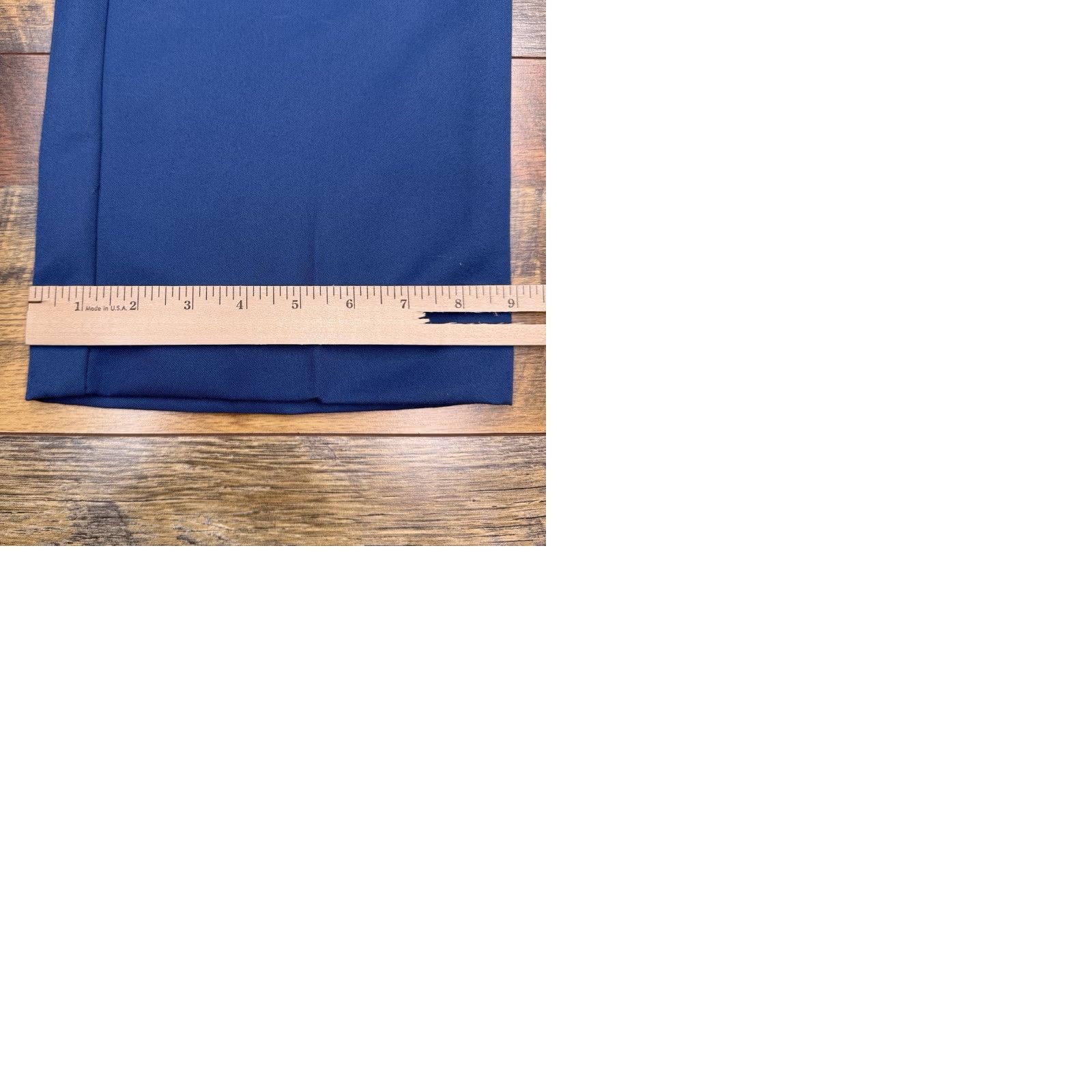 Vintage Alfred Dunner Pants Womens 10 Corduroy Pull On Blue Solid Straight Classic City Scenic Drive New Size 32" / US 10 / IT 46 - 9 Thumbnail