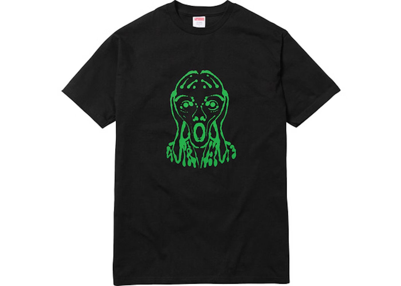 Supreme Supreme Scream Tee Black Size US XL / EU 56 / 4 - 1 Thumbnail
