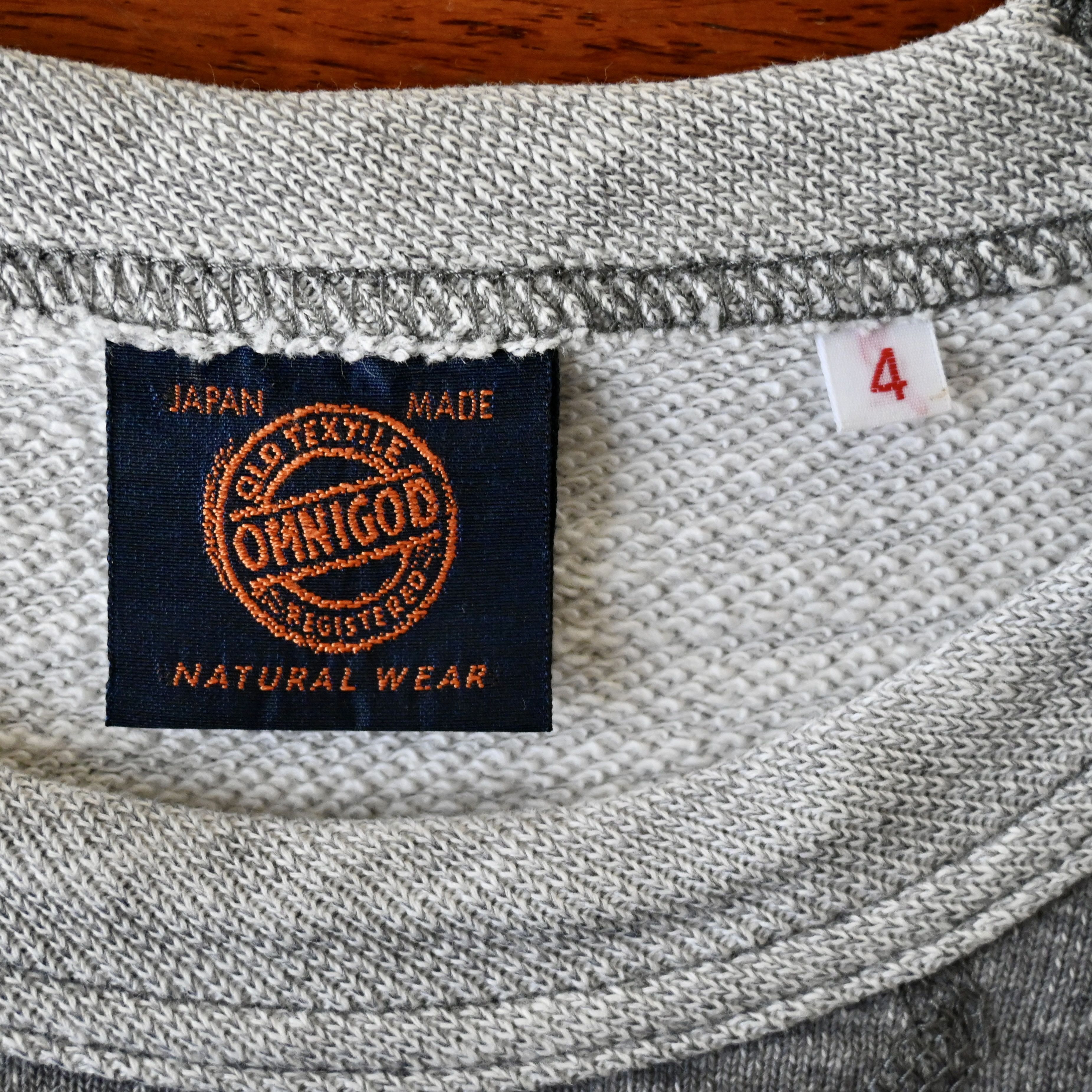 OMNIGOD 2000s OMNIGOD drop-needle knit crewneck sweatshirt Size US L / EU 52-54 / 3 - 16 Thumbnail