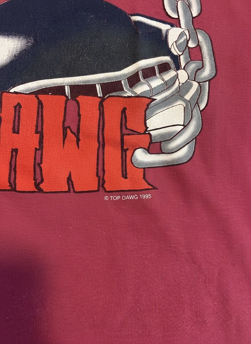 Top Dawg Entertainment 1995 Top Dawg Graphic Hip Hop Baggy Streetwear Burgundy Tee Size US XL / EU 56 / 4 - 4 Thumbnail