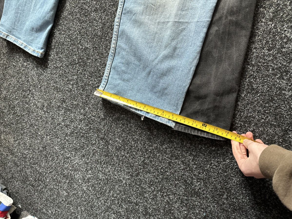 If Six Was Nine × Levi's 🚨GRAIL CUSTOM DENIM JEANS 2in1 ULTRA BAGGY Y2K JAPANESE STYL Size US 33 - 21 Thumbnail