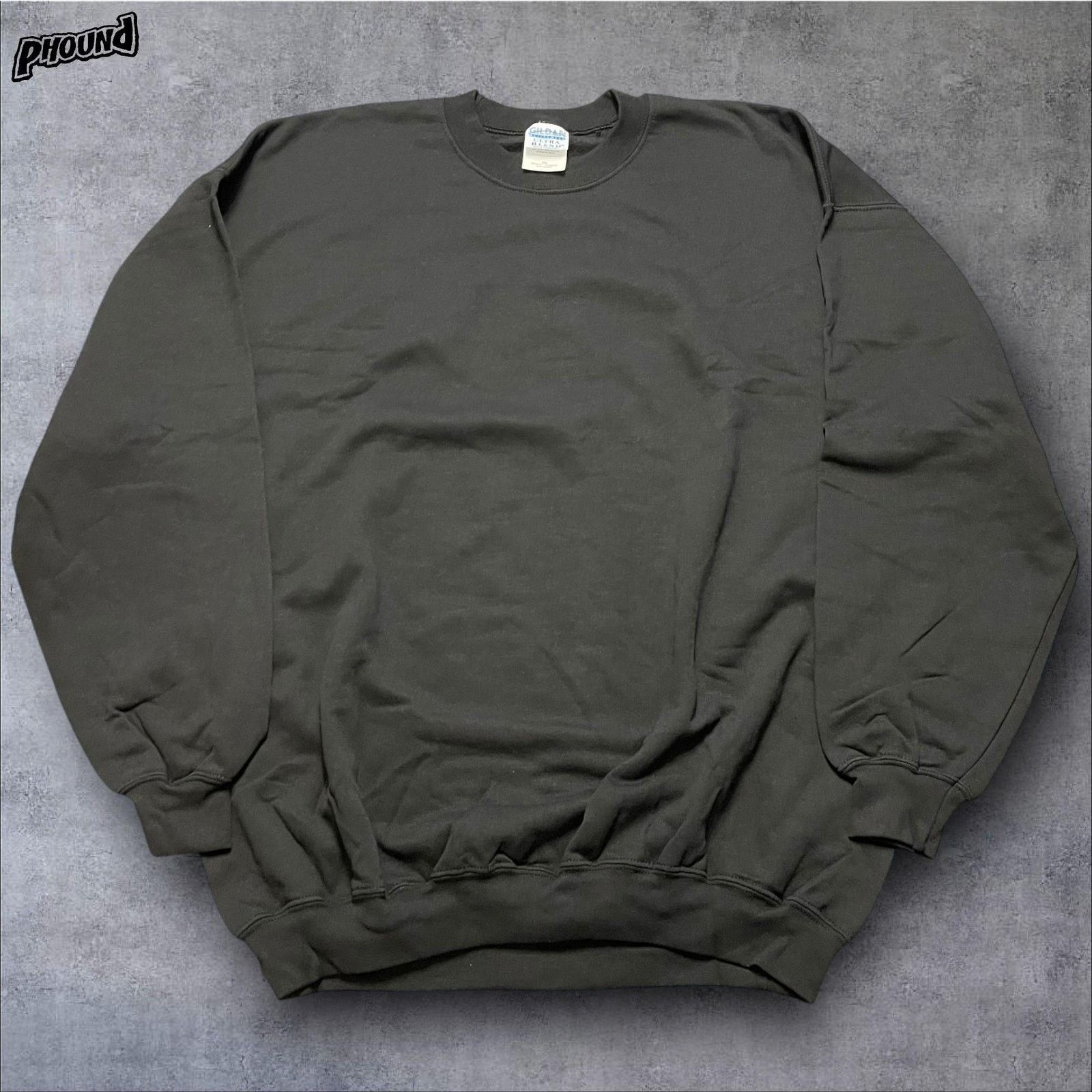 Gildan Gildan Ultra Blend Sweatshirt Mens 2XL Black Crewneck XXL Size US XXL / EU 58 / 5 - 1 Thumbnail