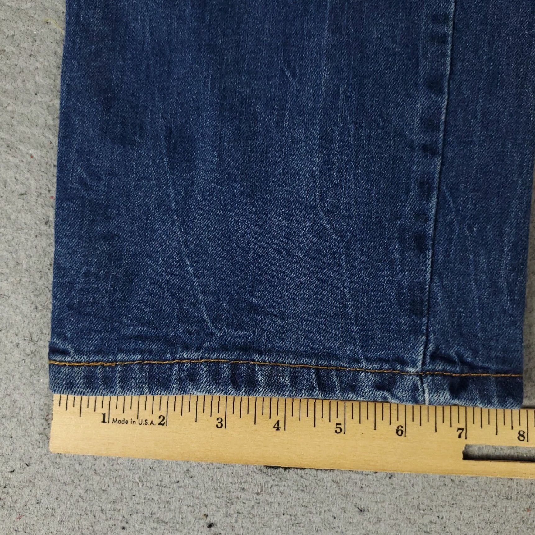 Levi's Levis 541 Athletic Fit Straight Leg Jeans Mens 36x32 Blue Cotton Blend Size US 36 / EU 52 - 6 Thumbnail