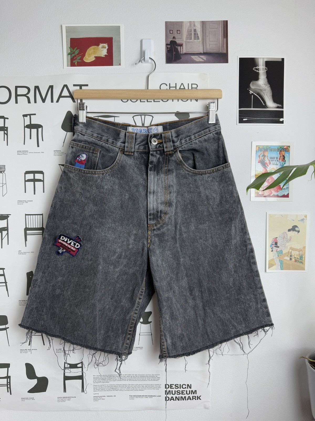 Polar Skate Co. Polar Skate CO. Big boy washed denim shorts jorts