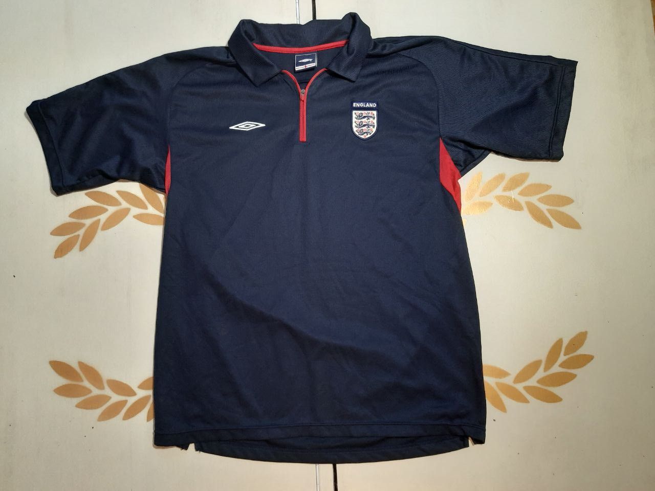 Umbro Umbro England Training Jersey Vintage Size US L / EU 52-54 / 3 - 2 Thumbnail