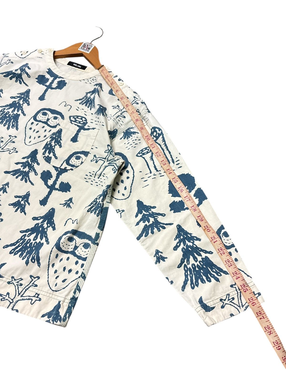 Ne-Net ‼️RARE‼️NE-NET BY ISSEY MIYAKE FOREST OWL TEE🔥 Size US M / EU 48-50 / 2 - 9 Thumbnail