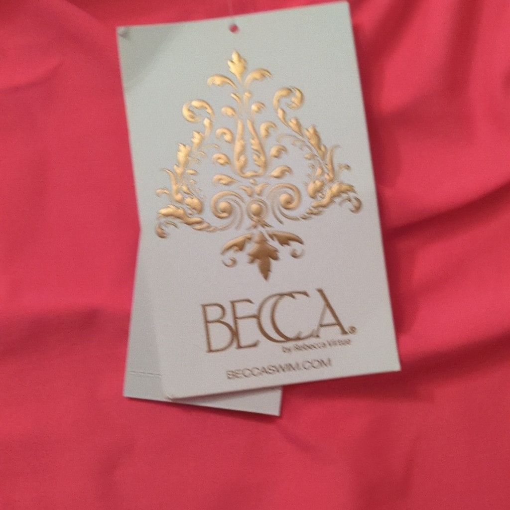 Other Becca hot pink swim skirt cover-up size medium Size ONE SIZE - 4 Thumbnail