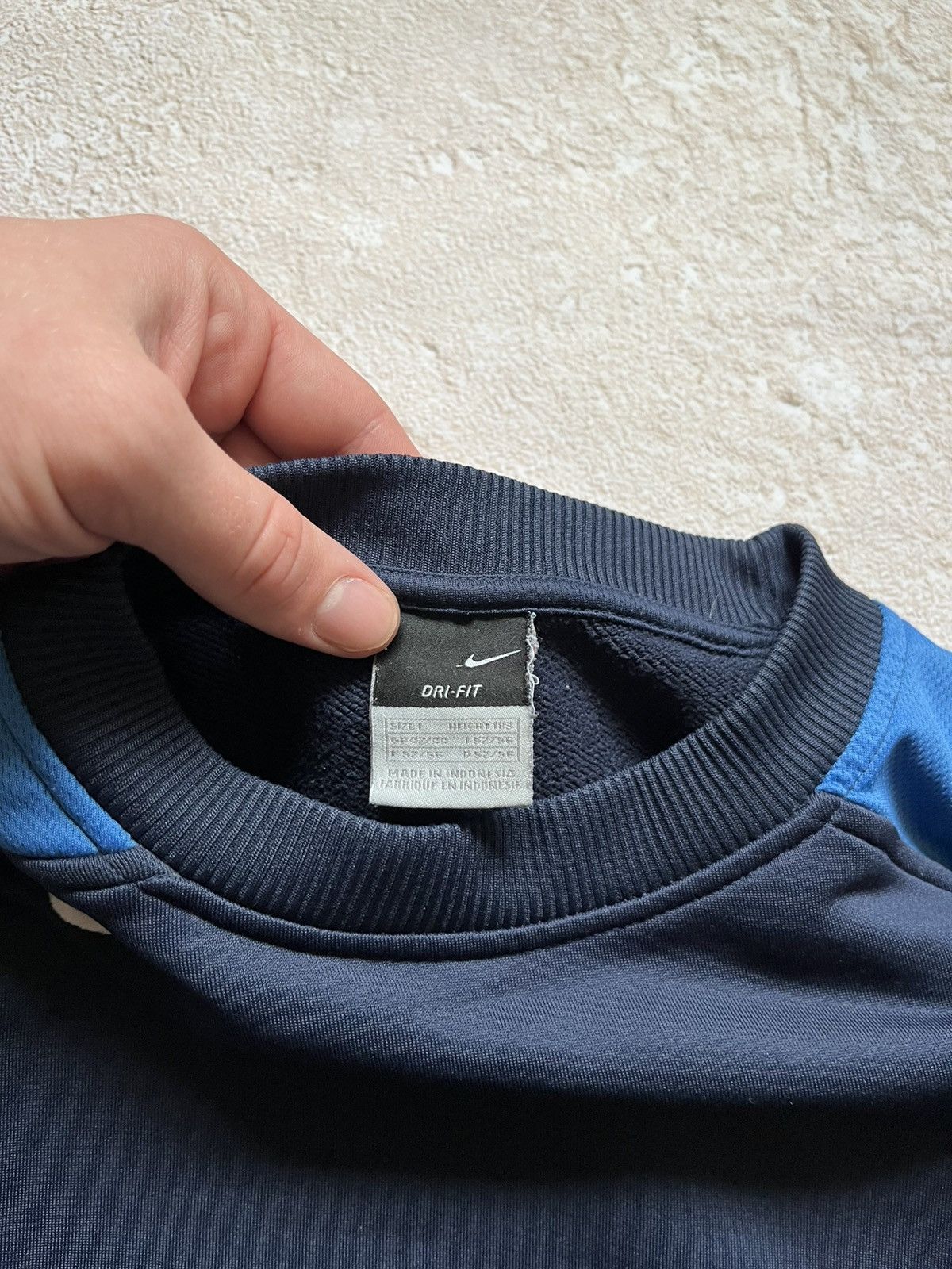 Vintage Nike Tech-Inspired Panel Sweatshirt — Y2K Aesthetic Size US L / EU 52-54 / 3 - 4 Thumbnail