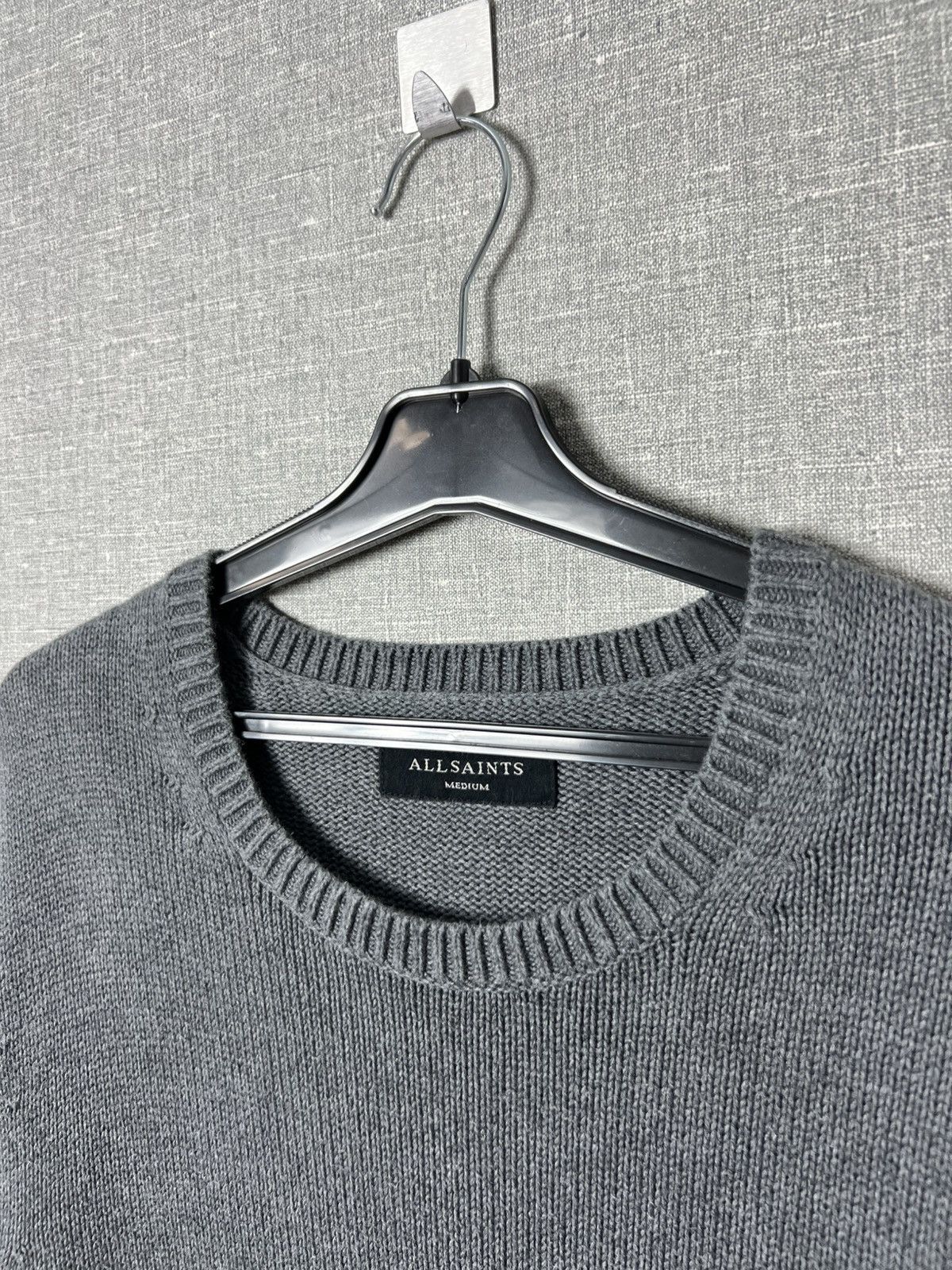 Allsaints Allsaints Kai Crewneck Knitted Sweater Size M Size US M / EU 48-50 / 2 - 5 Thumbnail