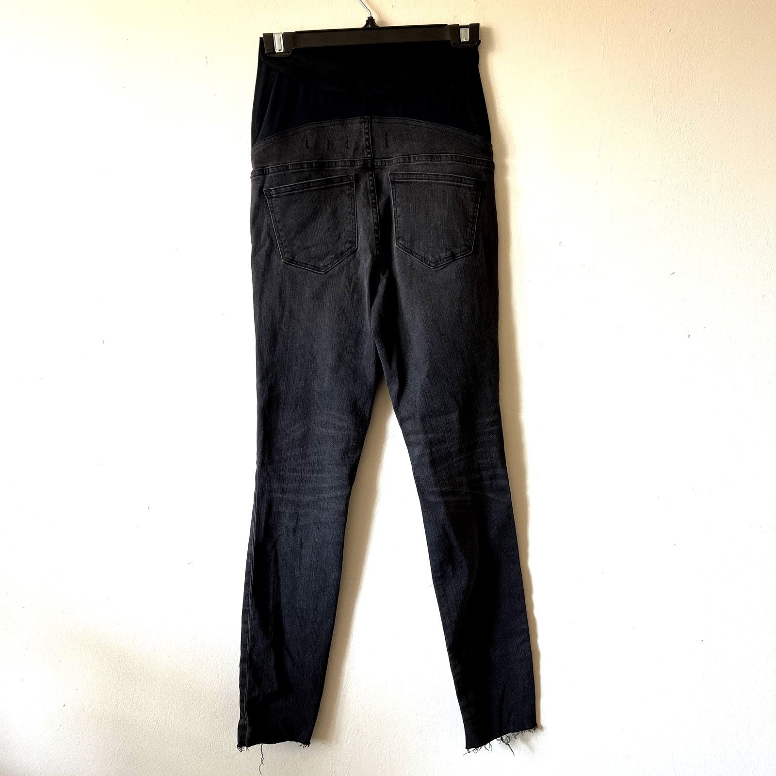 Madewell Madewell Maternity Skinny Jeans black sea size 25 DR Size 25" / US 0 / IT 36 - 3 Thumbnail