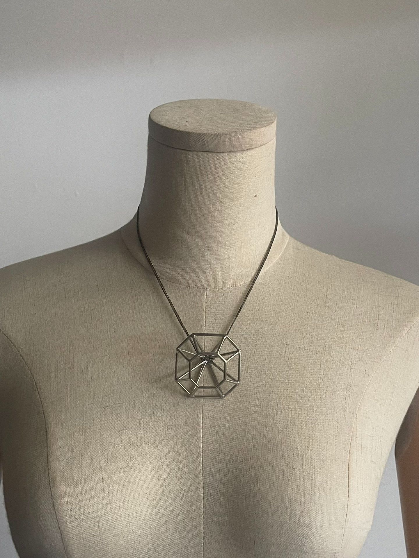 Maison Margiela Maison Martin Margiela Diamond Cutout Necklace Size ONE SIZE - 1 Thumbnail
