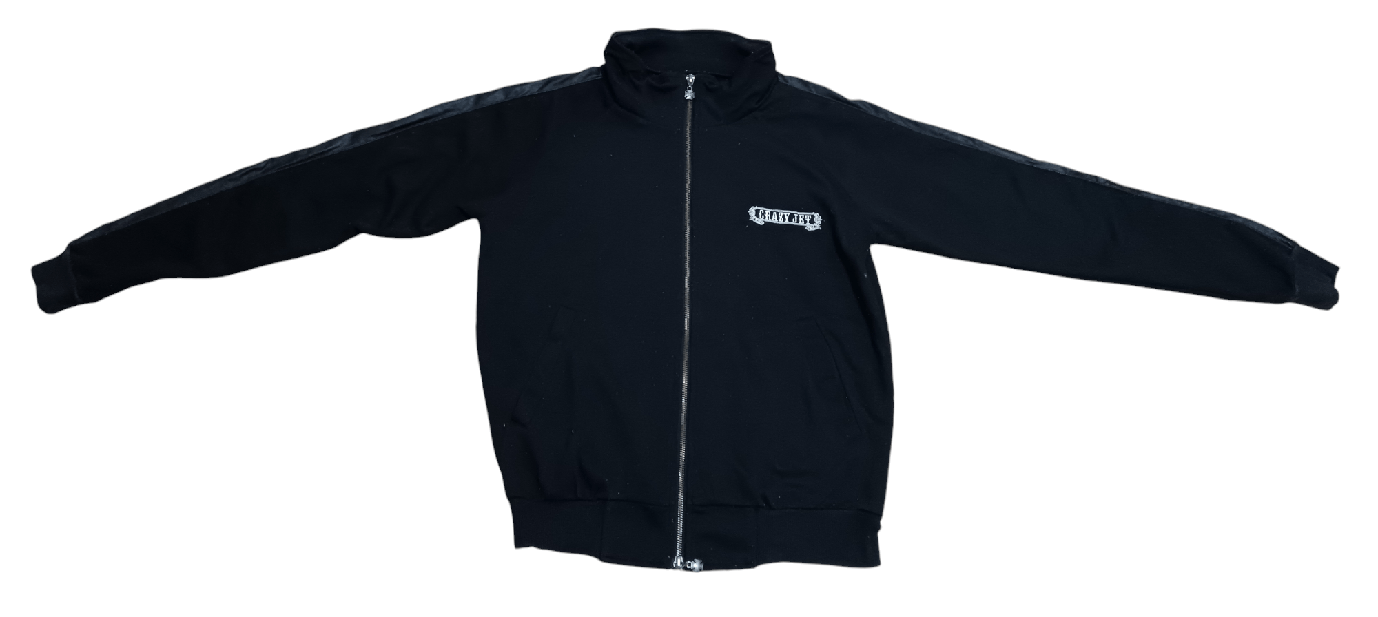 Japanese Brand CRAZY JET SKULL EMBROIDERED CHROME HEART INSPIRED JACKET Size US M / EU 48-50 / 2 - 1 Thumbnail