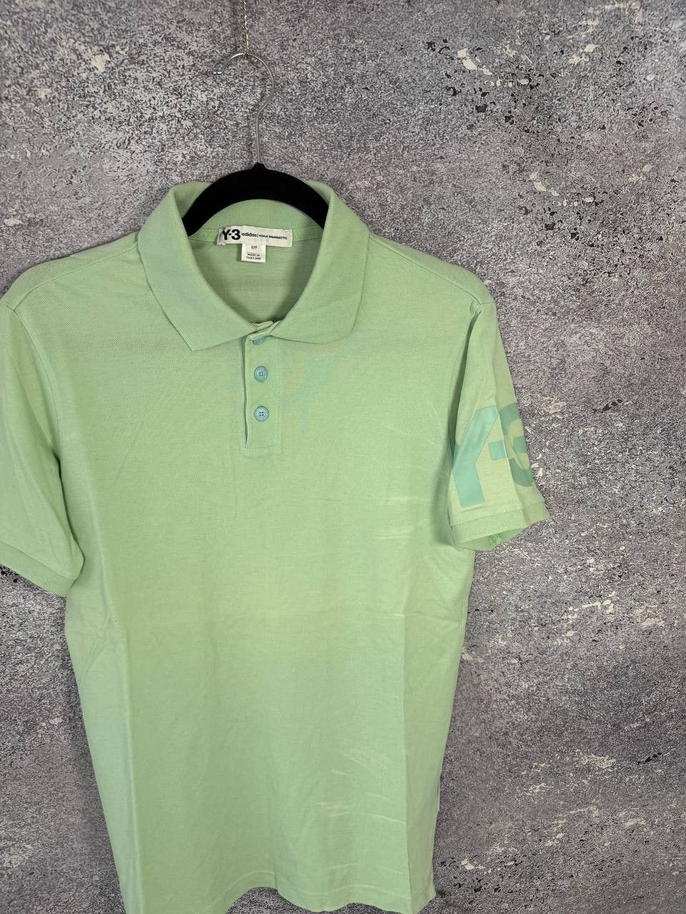Adidas × Y-3 × Yohji Yamamoto Vintage Y-3 Yohji Yamamoto Adidas Green Polos Small Size US S / EU 44-46 / 1 - 4 Thumbnail