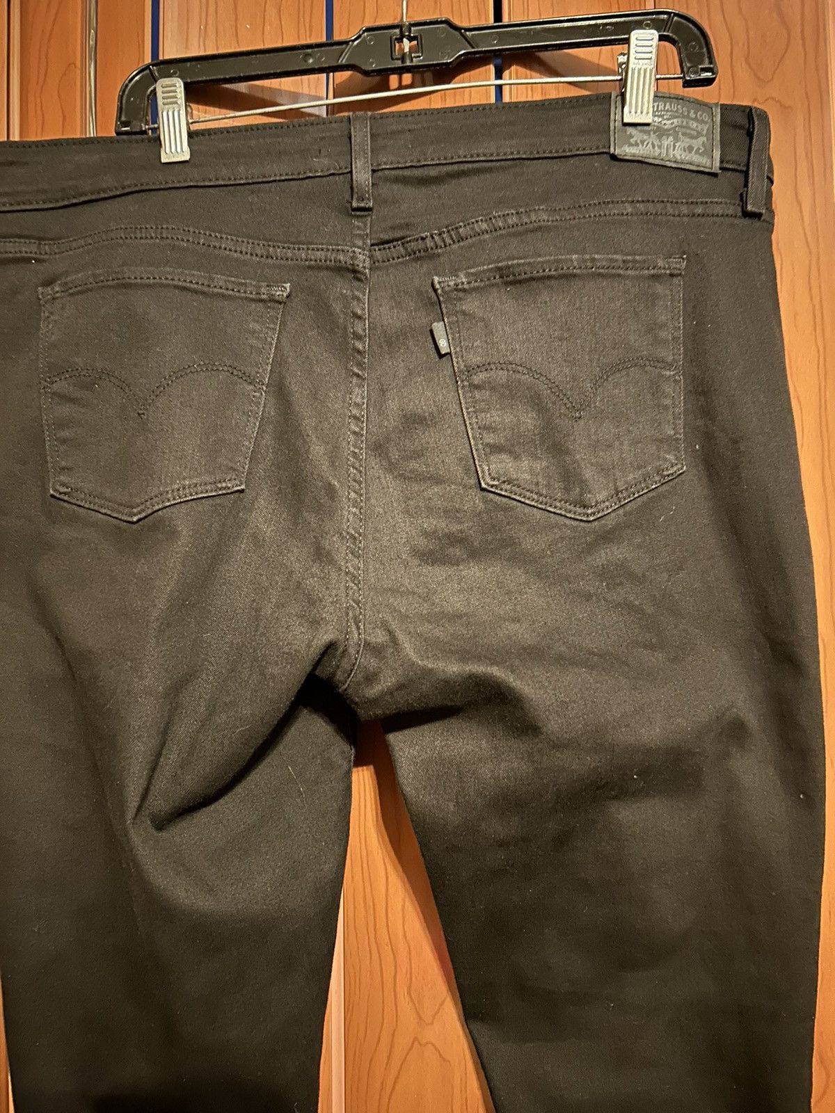 Levi's Levi’s 711 black skinny jeans Size 34" / US 12 / IT 48 - 12 Thumbnail