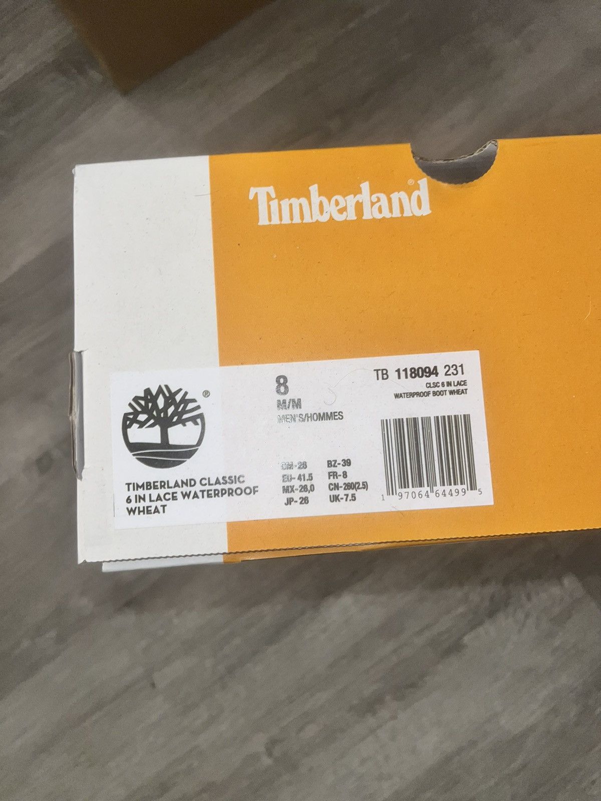 Timberland Men’s timberland classic 6 inch boots Size US 8 / EU 41 - 1 Thumbnail