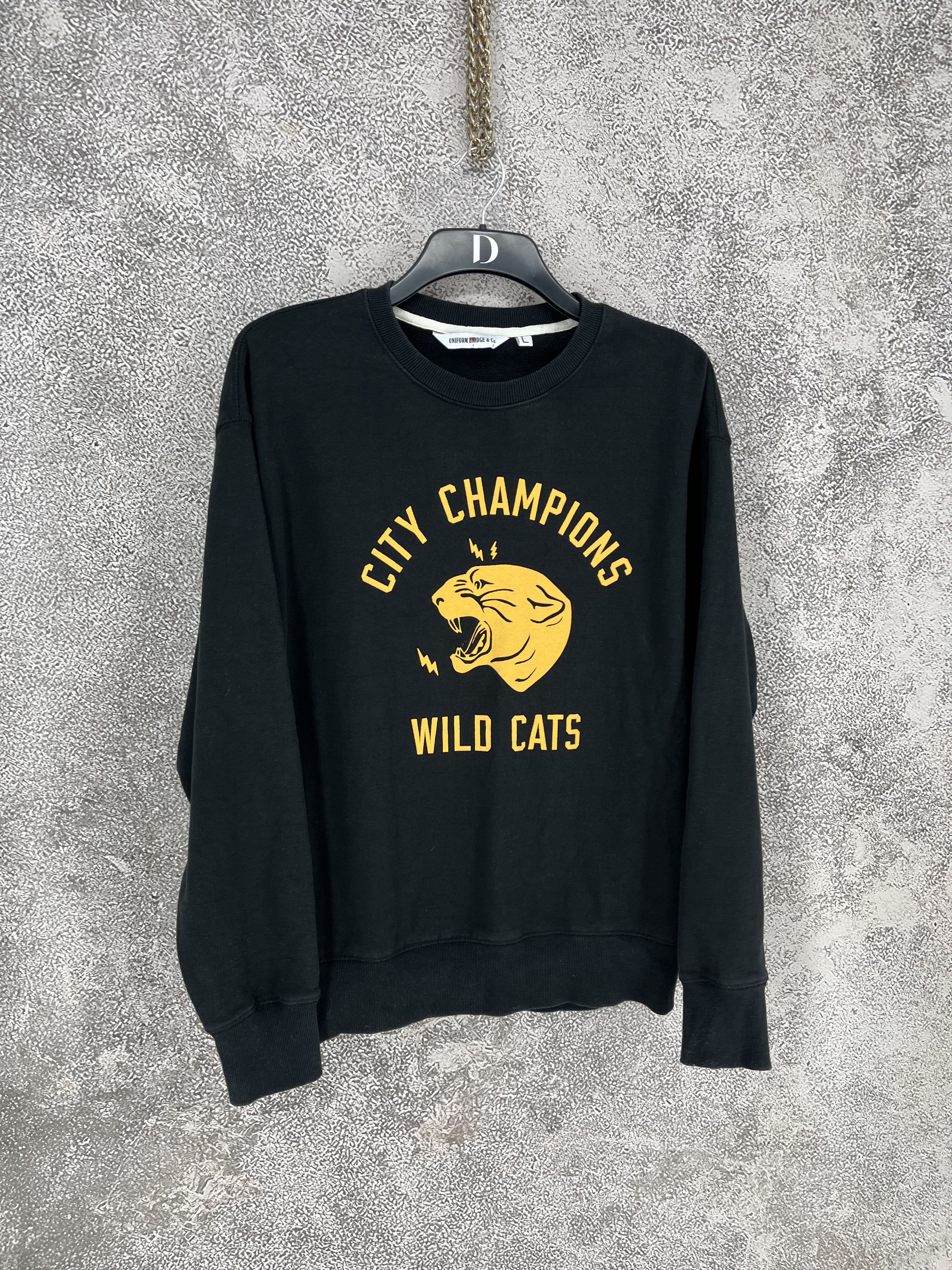 Uniform Bridge Vintage City Champions Wild Cats Crewneck Sweatshirt Size US L / EU 52-54 / 3 - 2 Thumbnail