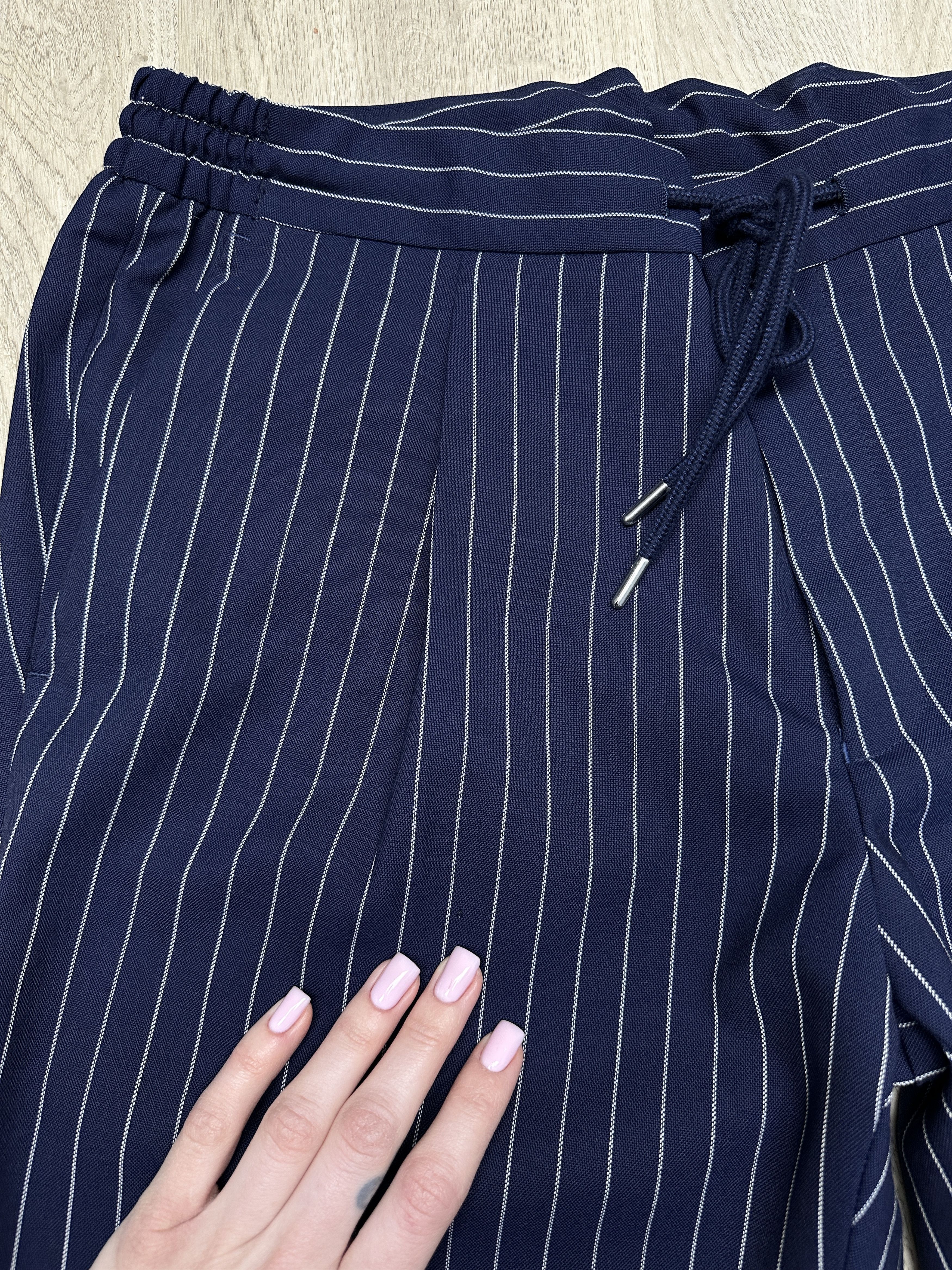 Boggi Boggi Milano Mens Travel Striped Pants Trousers Size US 34 / EU 50 - 3 Thumbnail