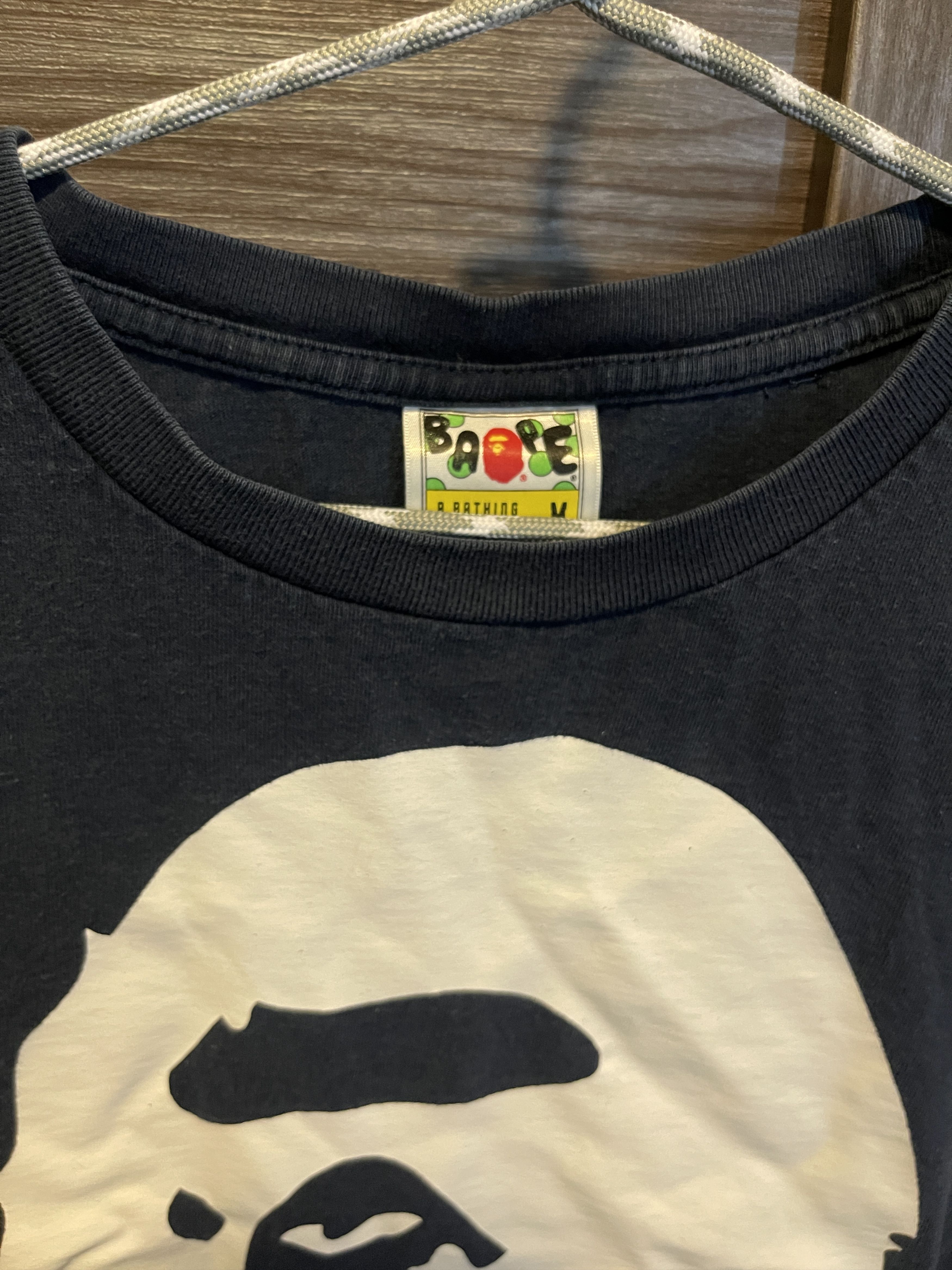 Bape Bape Head Oversized Logo Short Sleeve Tee Size US M / EU 48-50 / 2 - 4 Thumbnail