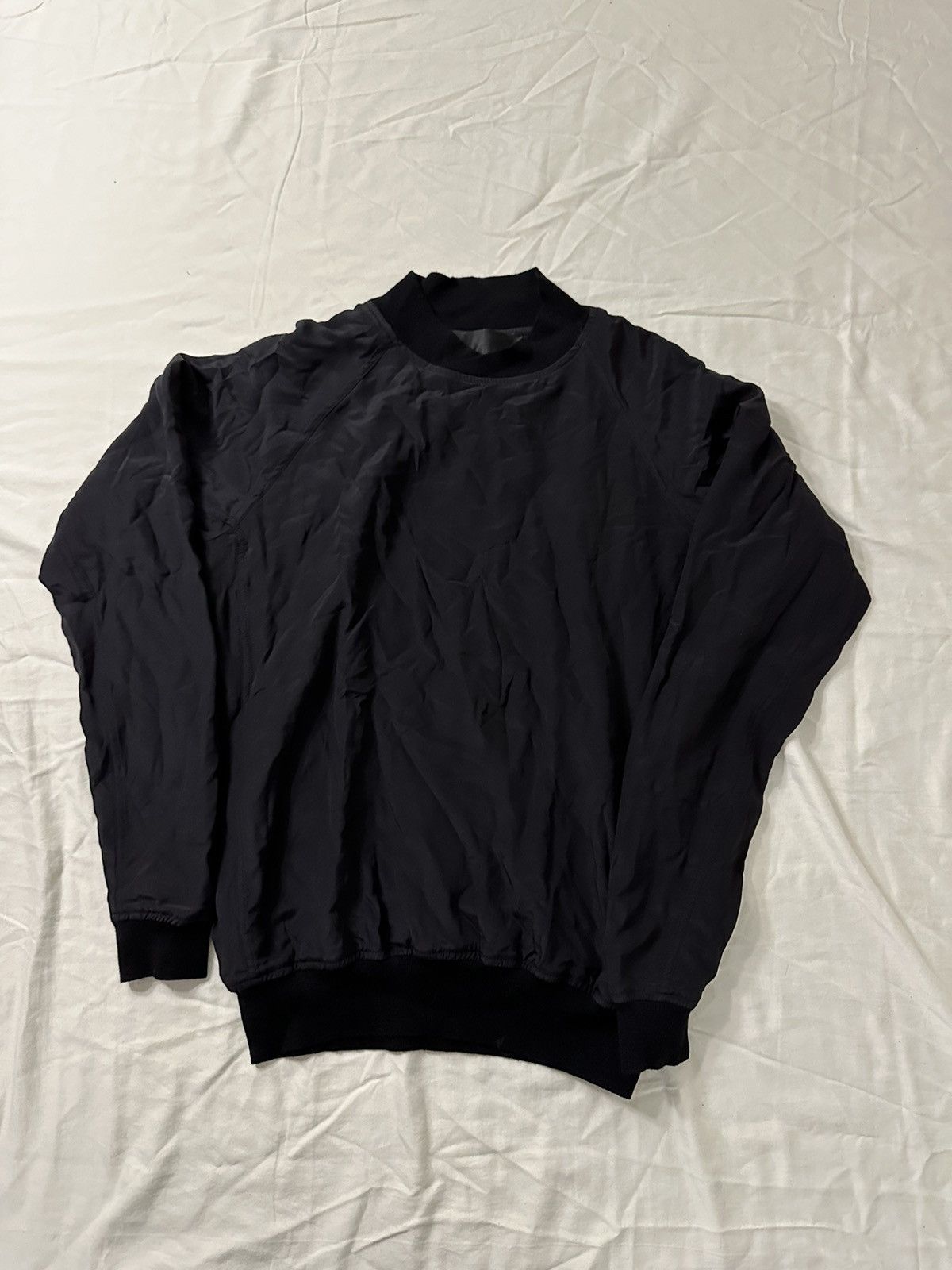 image of Haider Ackermann Silk Sweatshirt in Black, Men's (Size XS)