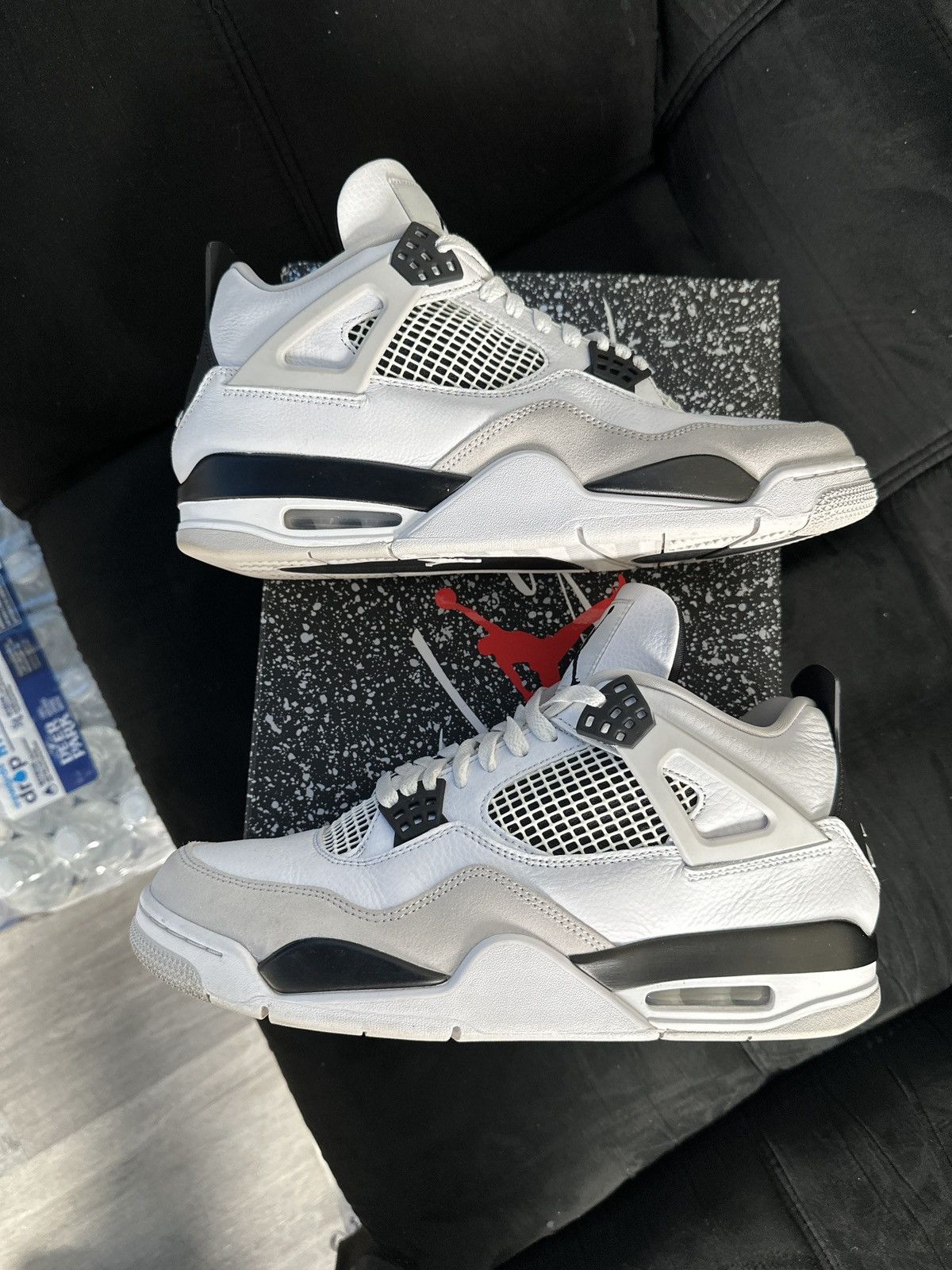 Jordan Brand × Nike Air Jordan 4 Military Black Size US 11 / EU 44 - 1 Thumbnail