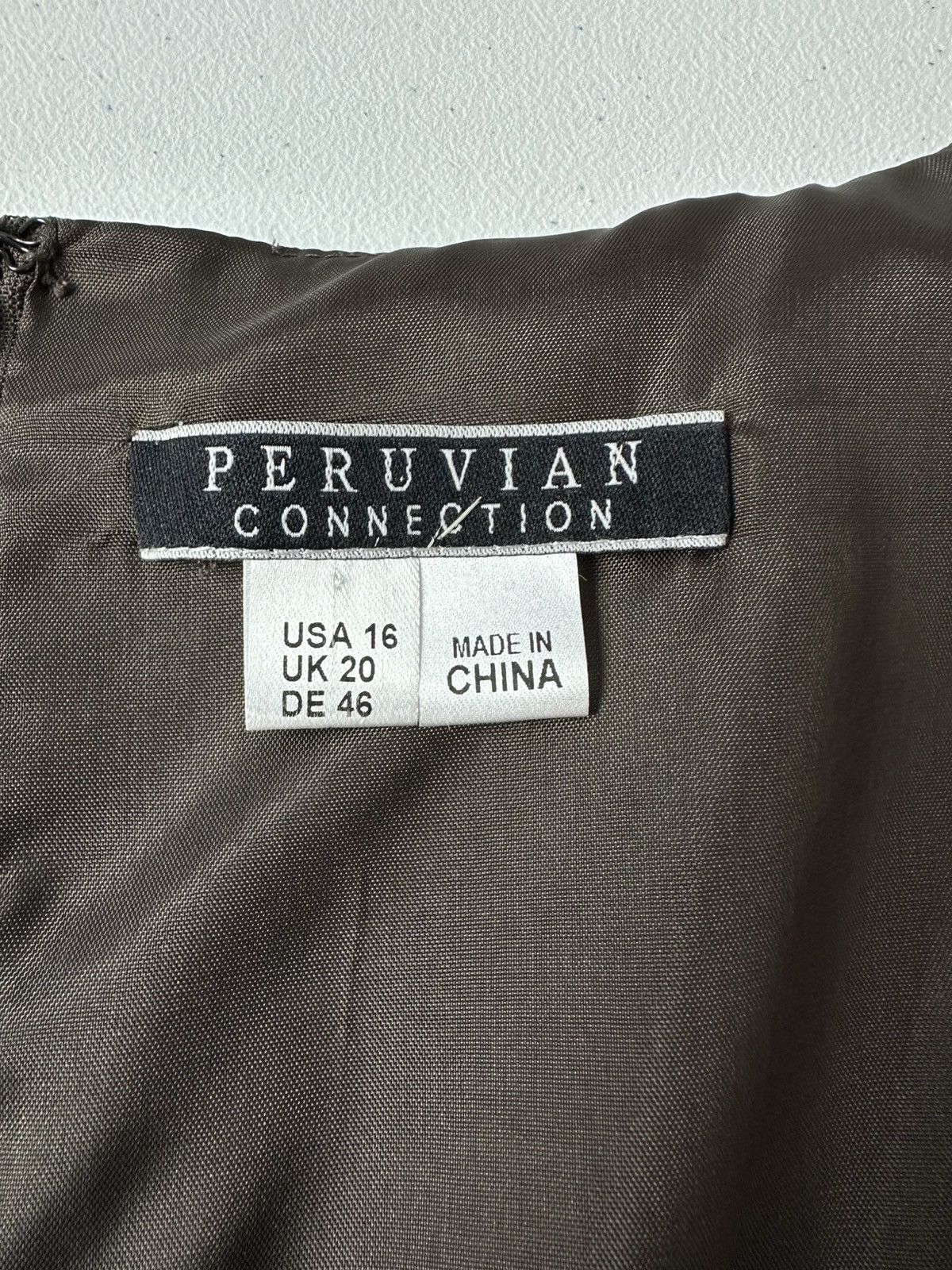 Hysteric Glamour Peruvian Connection Linen Coctail Dress Size XXL / US 16-18 / IT 52-54 - 8 Thumbnail