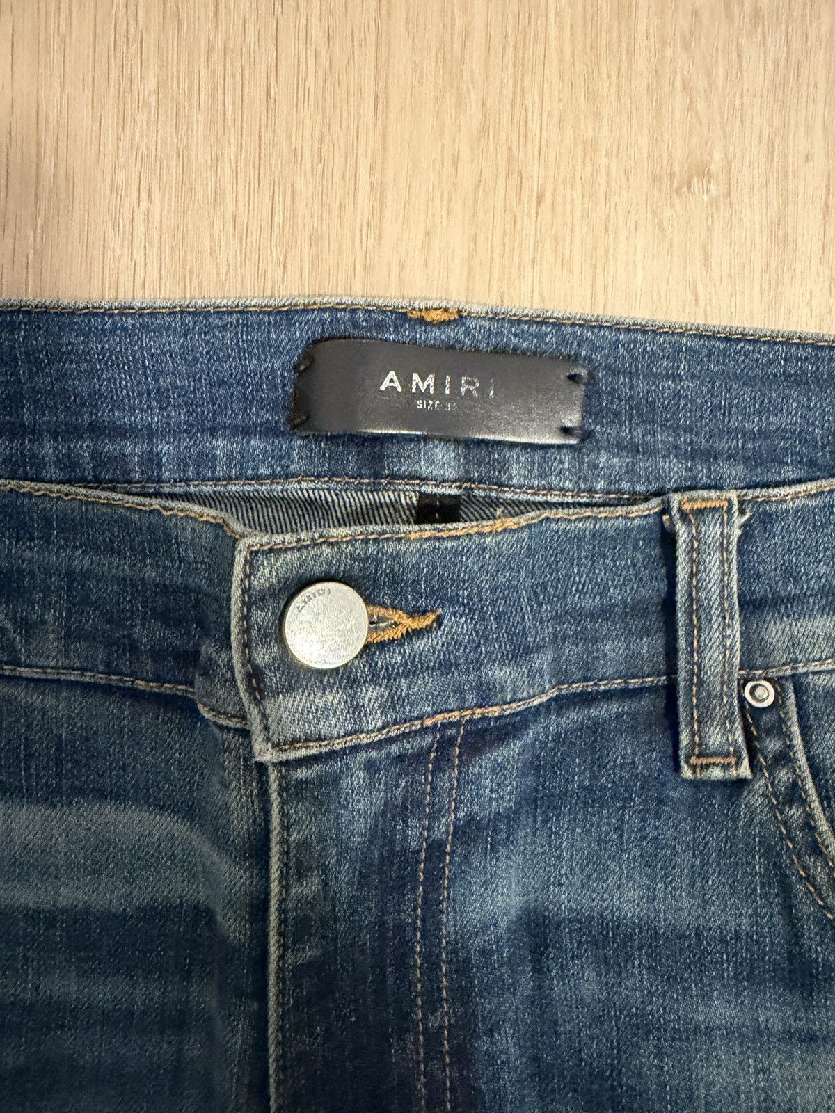 Amiri Amiri Blue MX1 Size US 36 / EU 52 - 3 Thumbnail