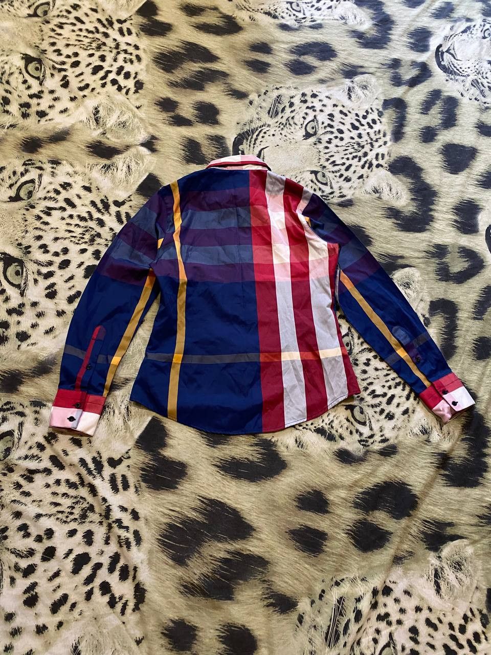 Burberry Burberry Checkered Long Sleeve Shirt VINTAGE Size L / US 10 / IT 46 - 15 Thumbnail
