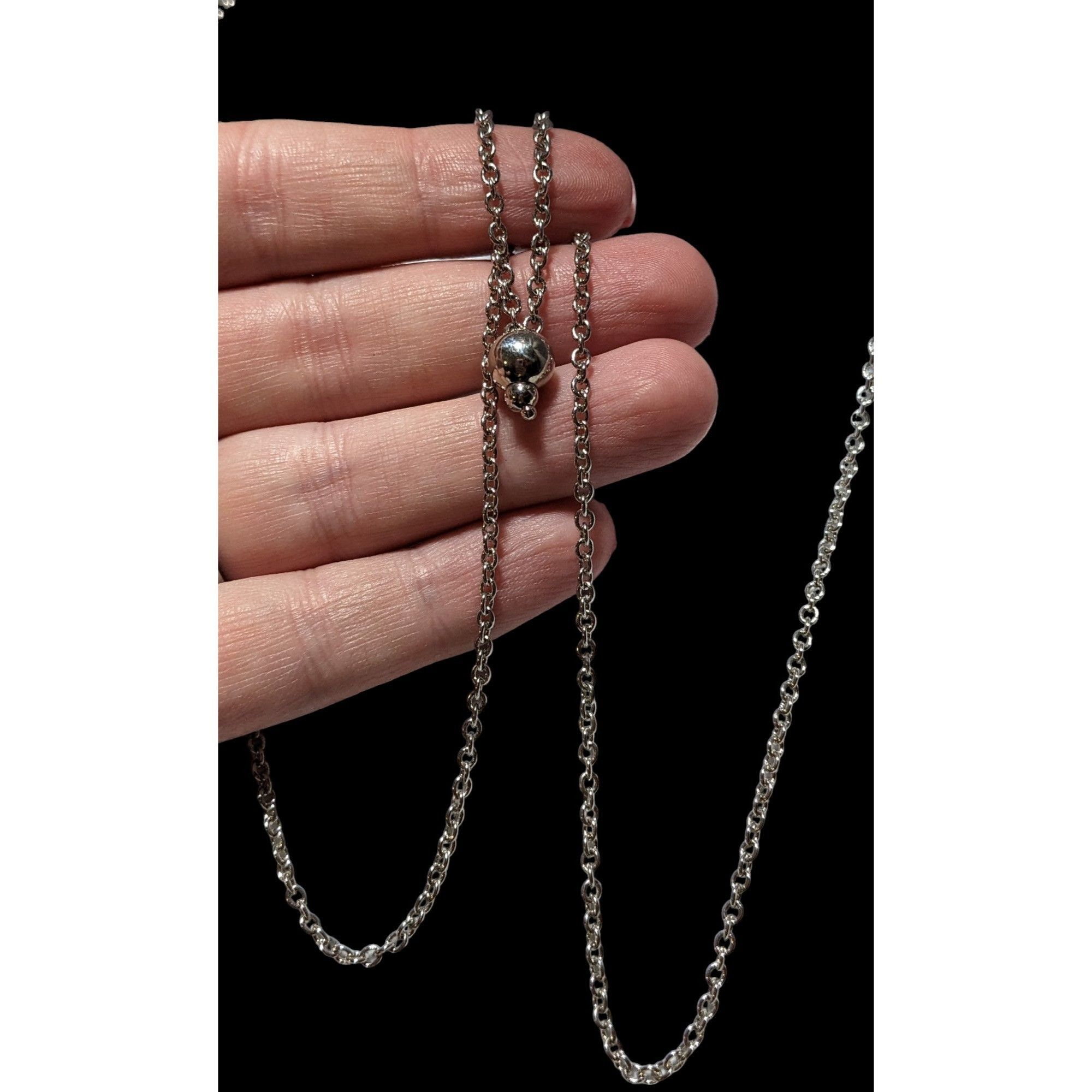 Other Simple Bead Chain Necklace Size ONE SIZE - 1 Thumbnail